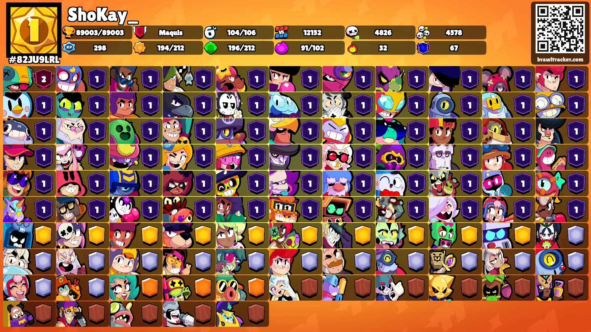 ShoKay_'s Ranks