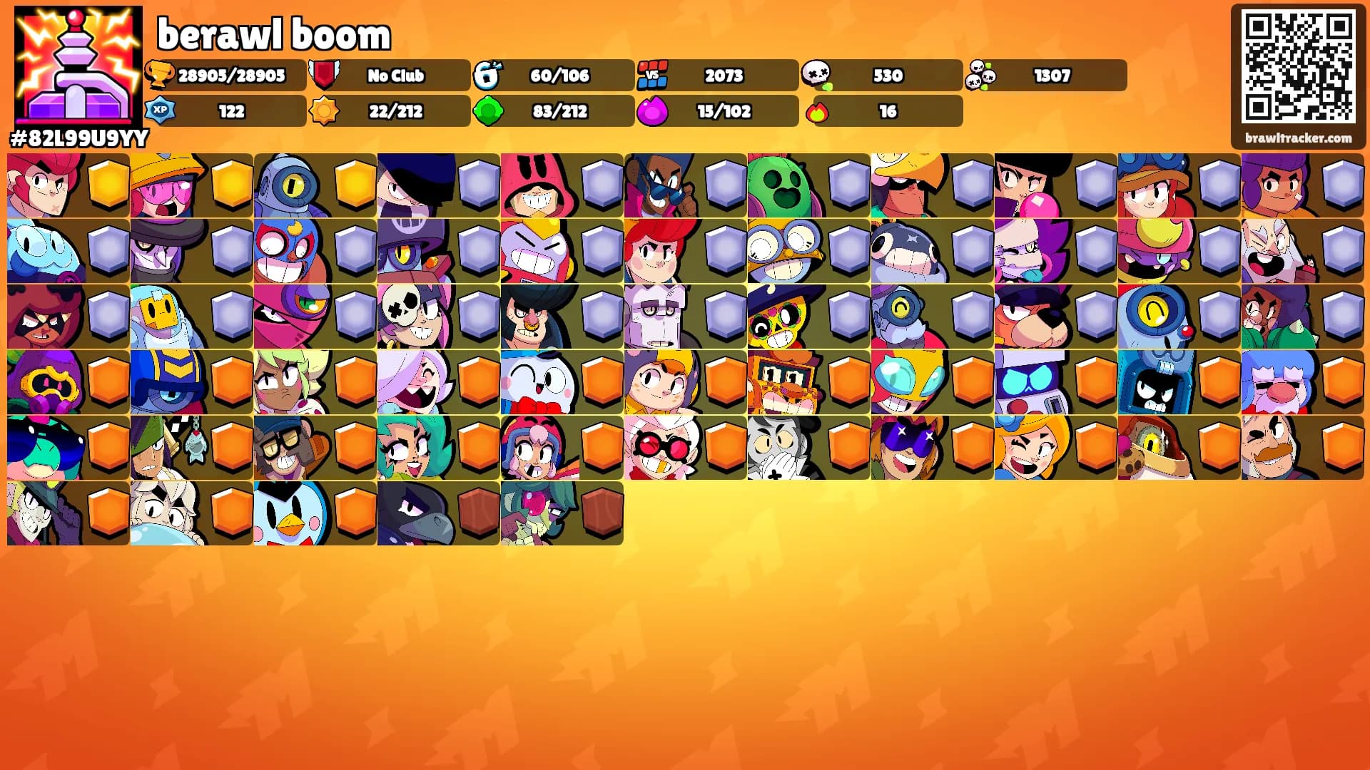 berawl boom's Ranks