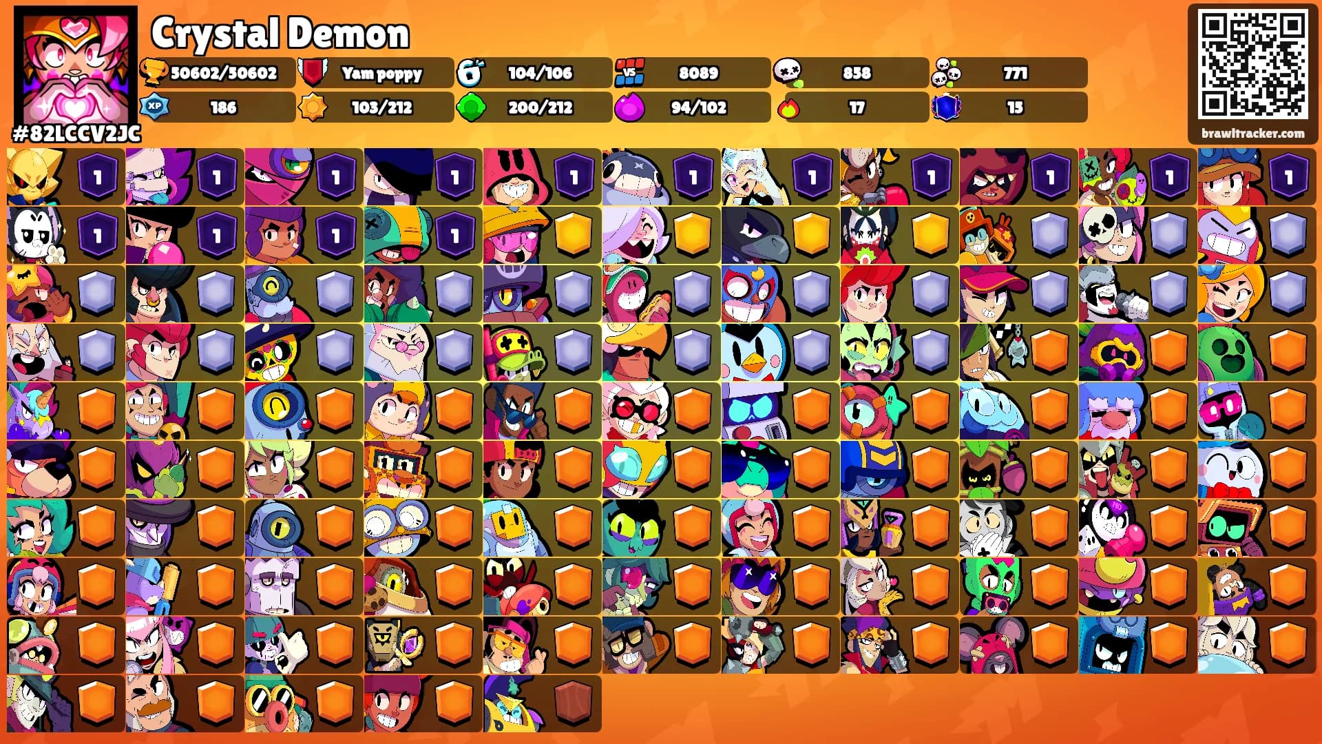 Crystal Demon's Ranks