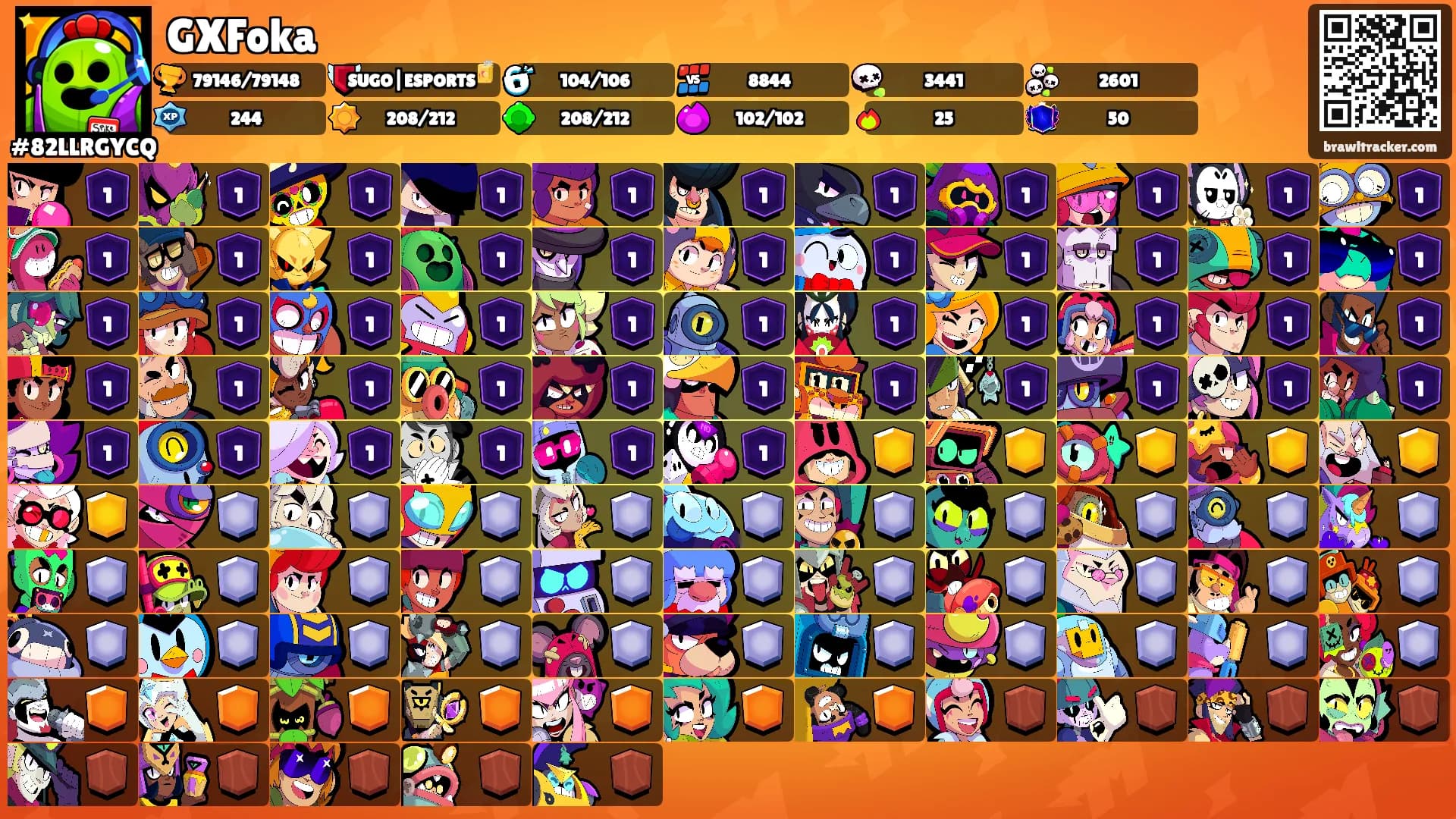 GXFoka's Ranks