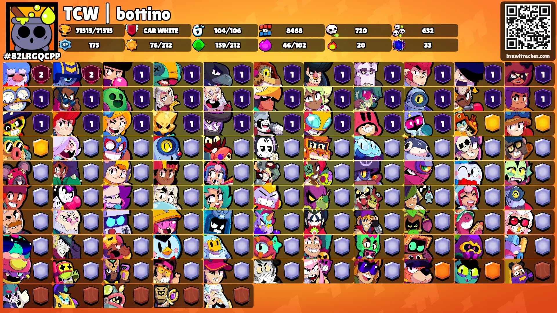 TCW | bottino's Ranks