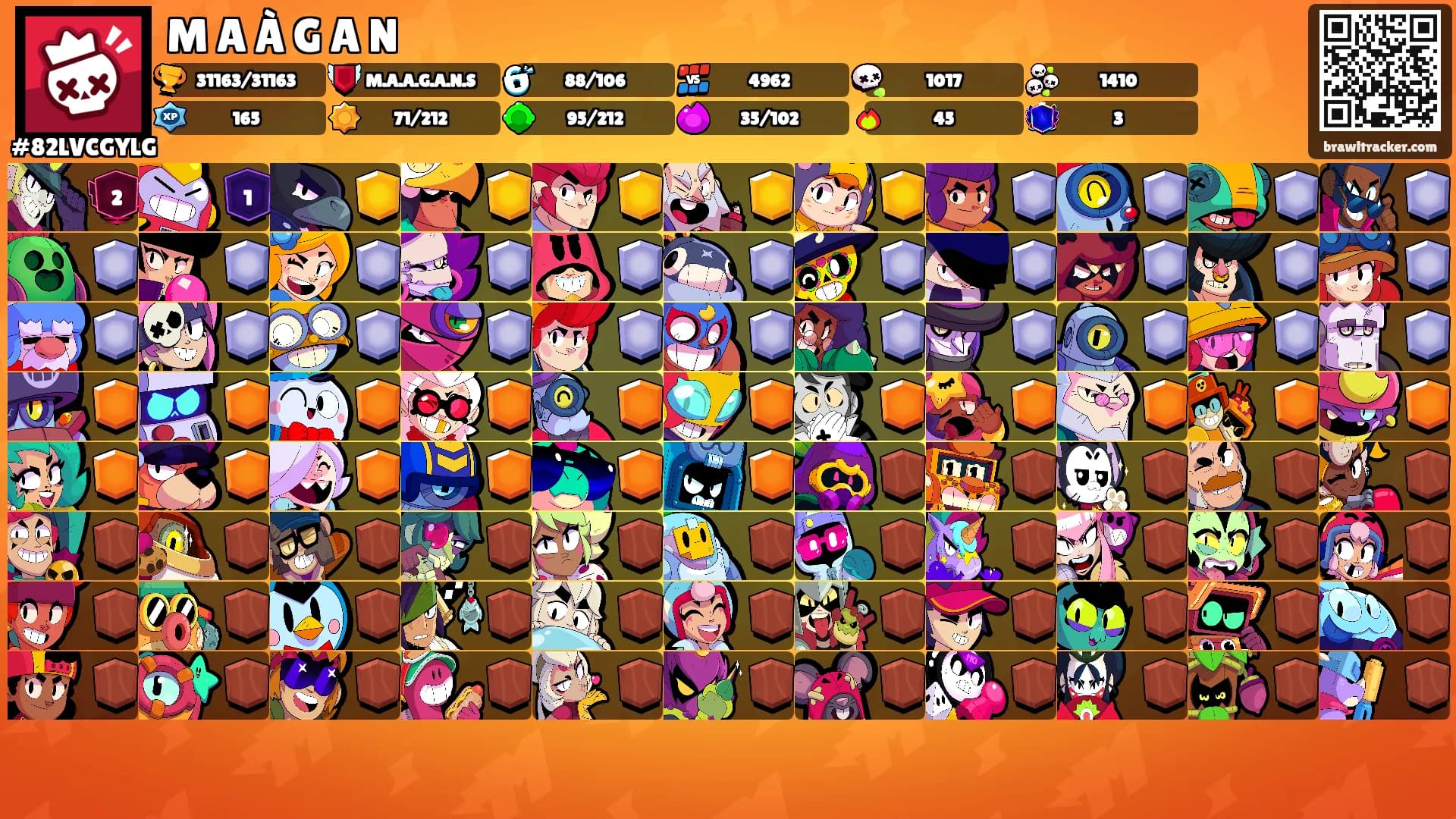 M A À G A N's Ranks