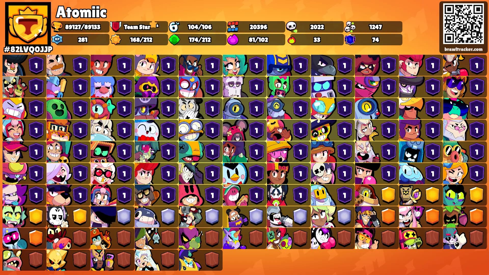 Atomiic's Ranks