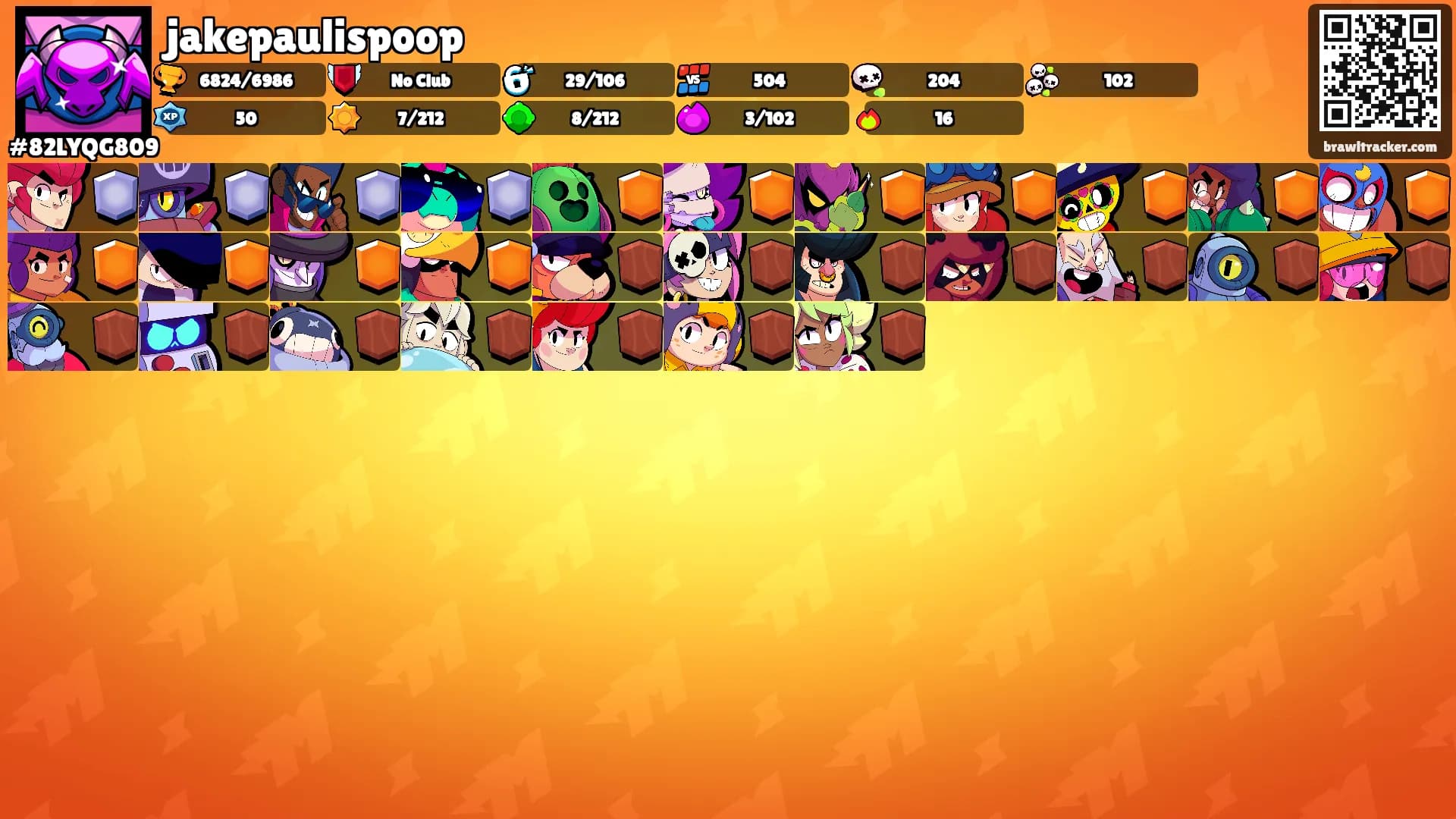jakepaulispoop's Ranks
