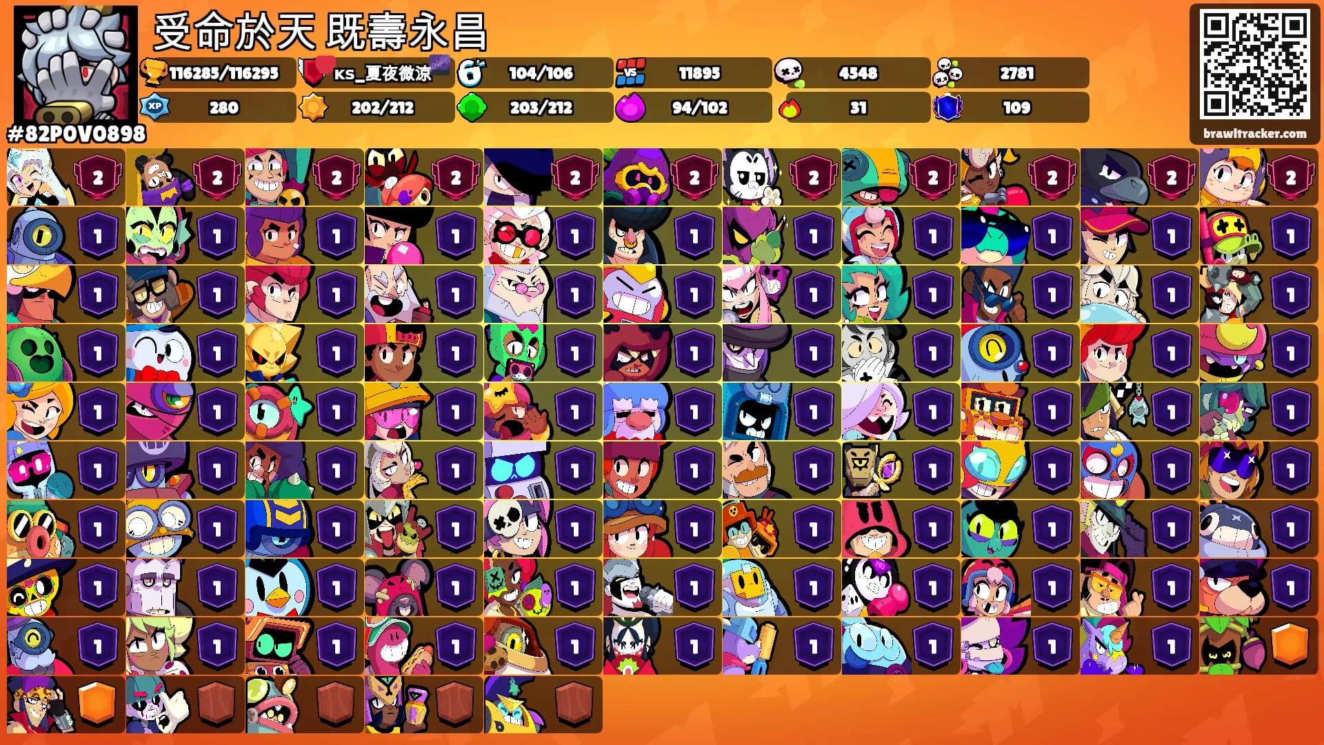 受命於天 既壽永昌's Ranks