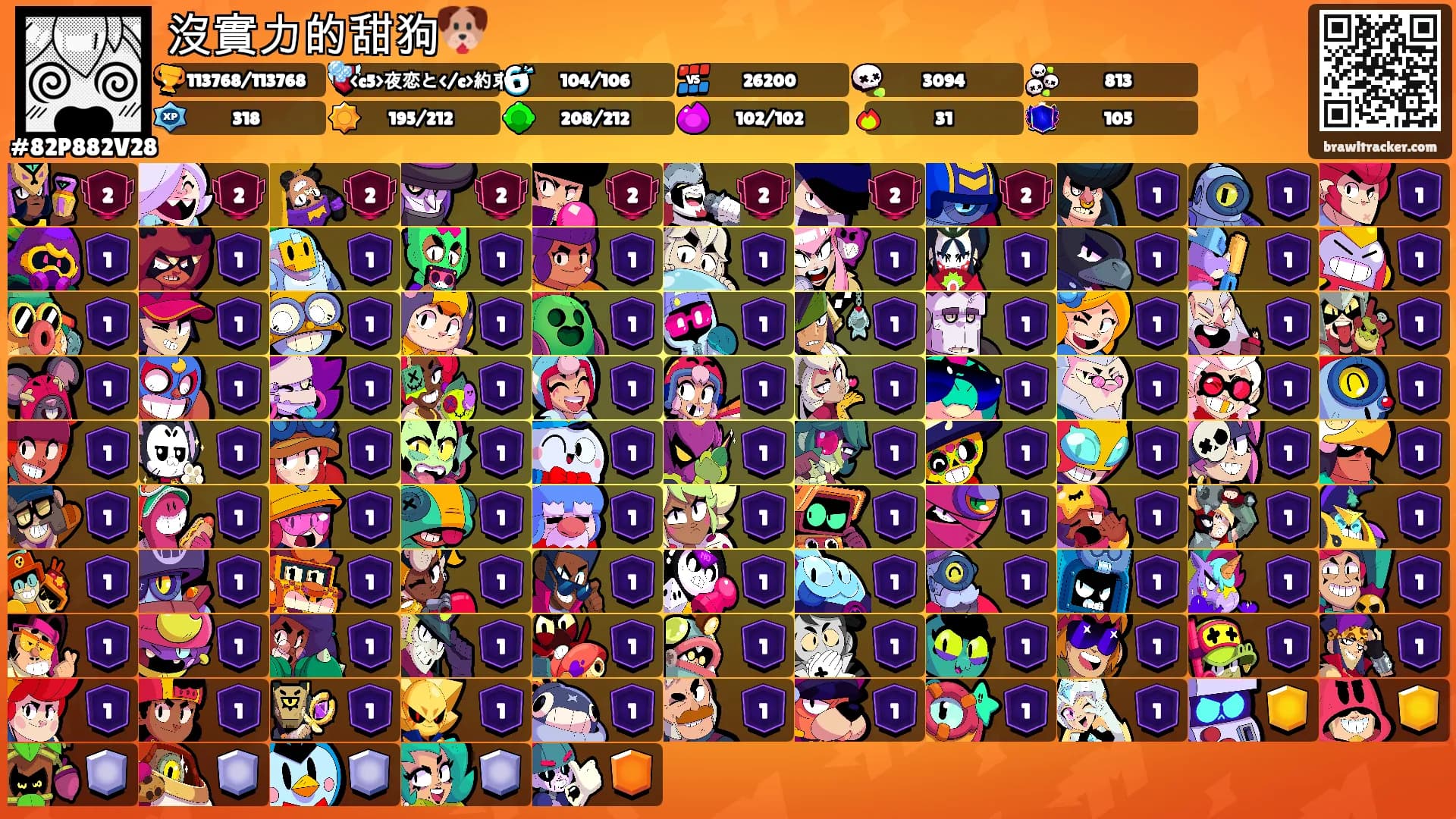 沒實力的甜狗🐶's Ranks