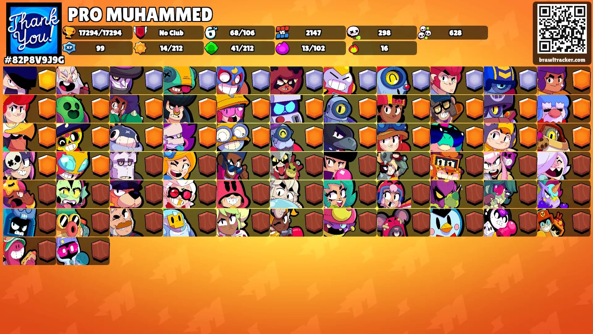 PRO MUHAMMED's Ranks