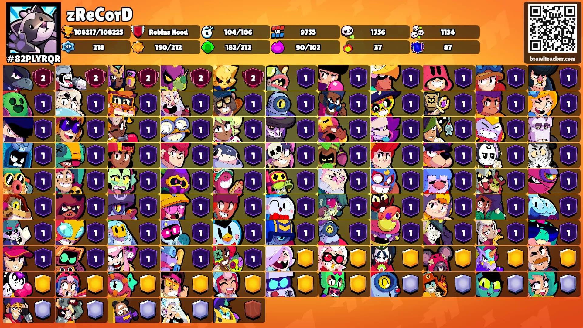 zReCorD's Ranks