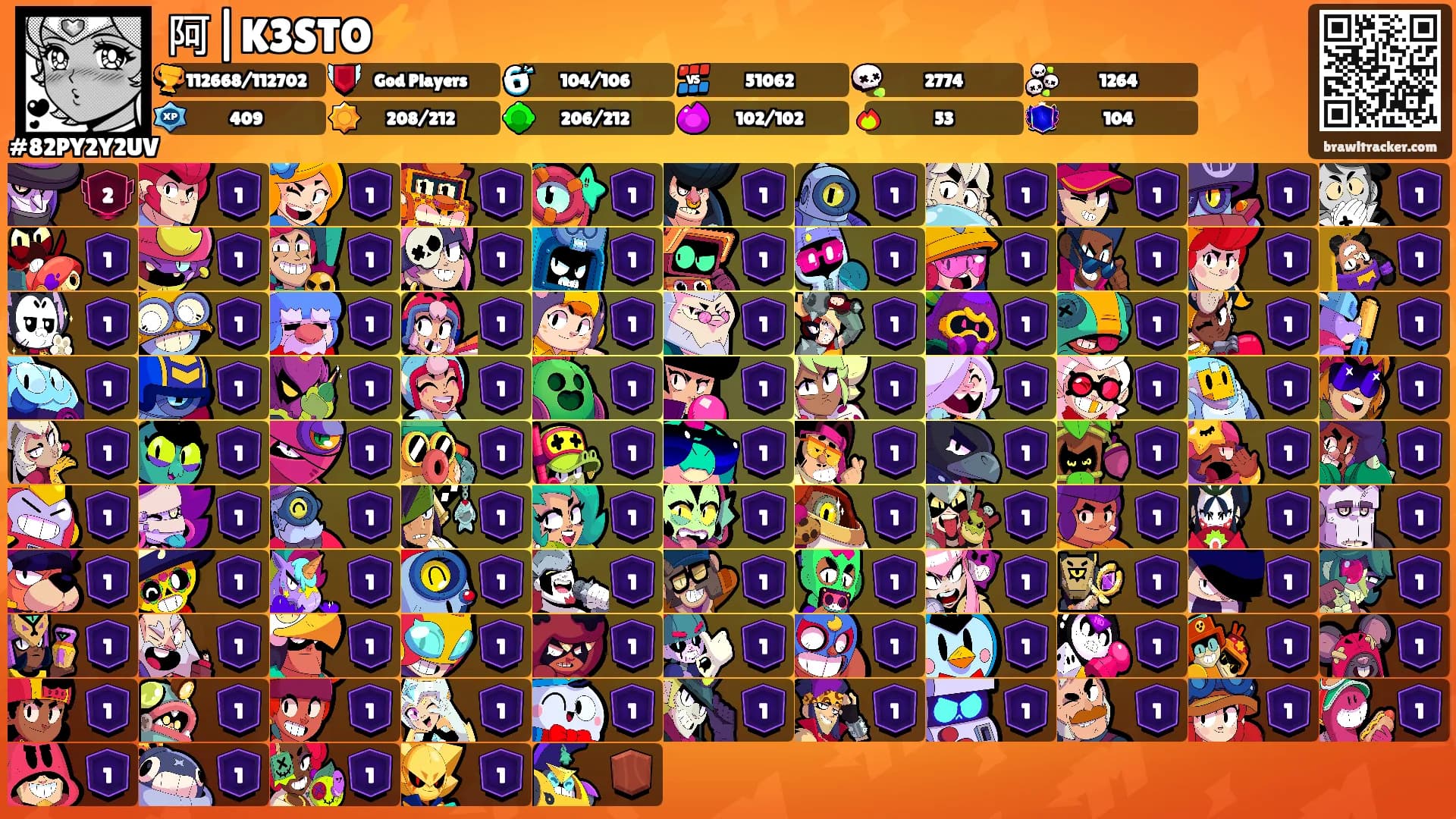 阿|K3STO⚡️'s Ranks