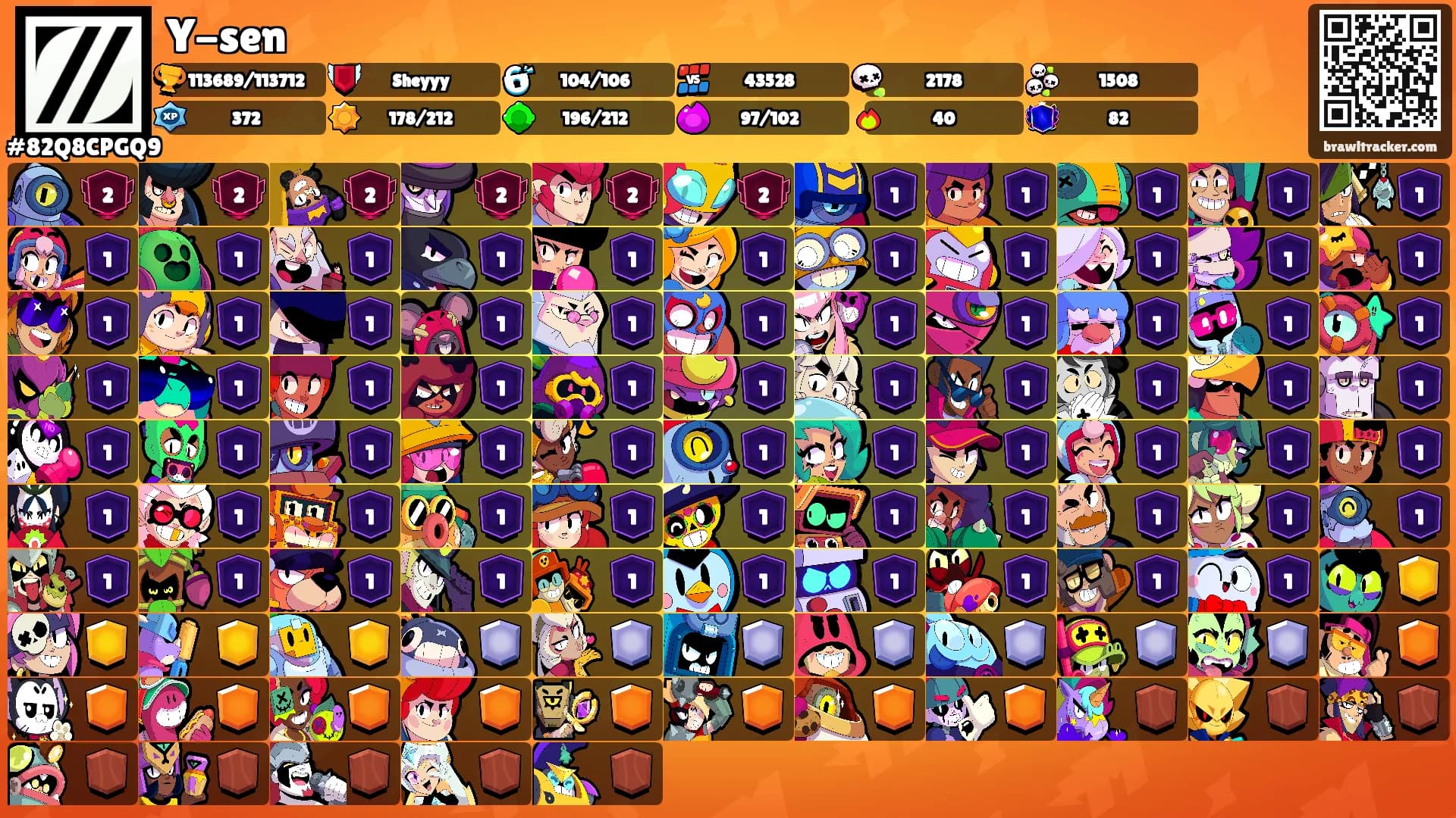 Y-sen's Ranks