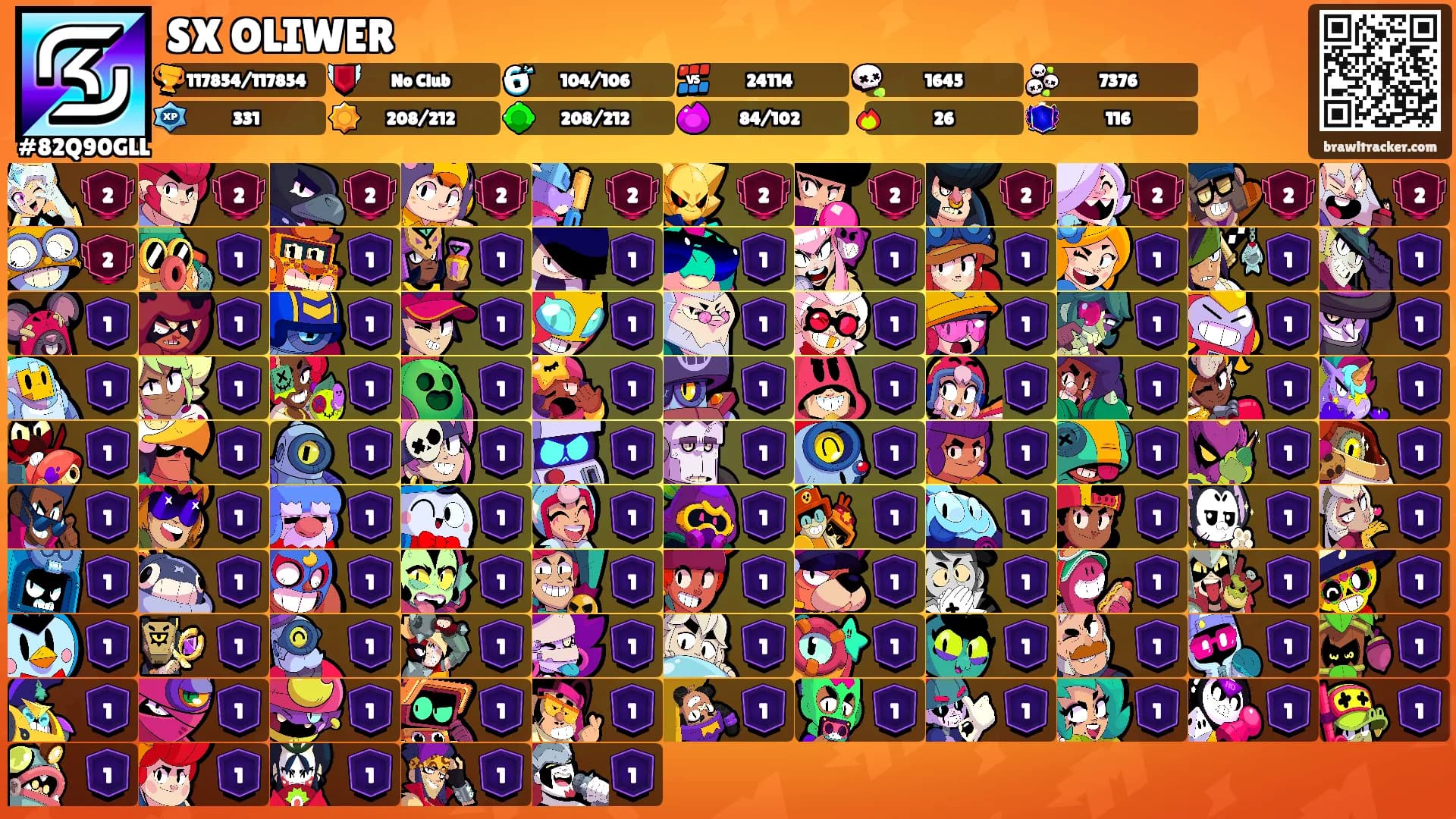 SX OLIWER's Ranks
