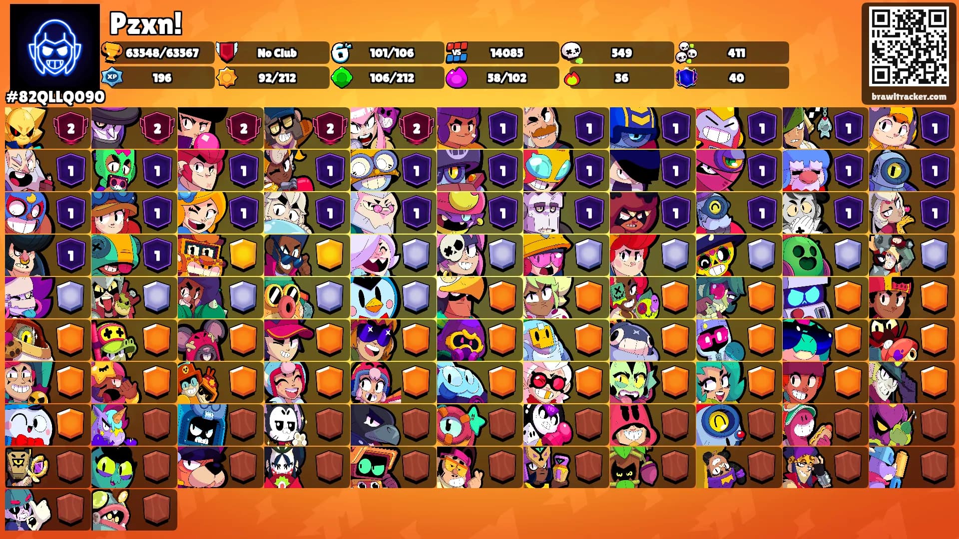 Pzxn!'s Ranks