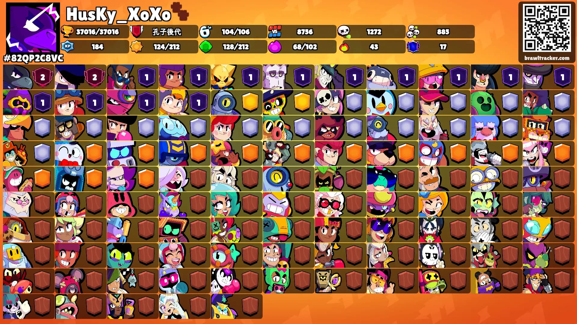 HusKy_XoXo🐾's Ranks