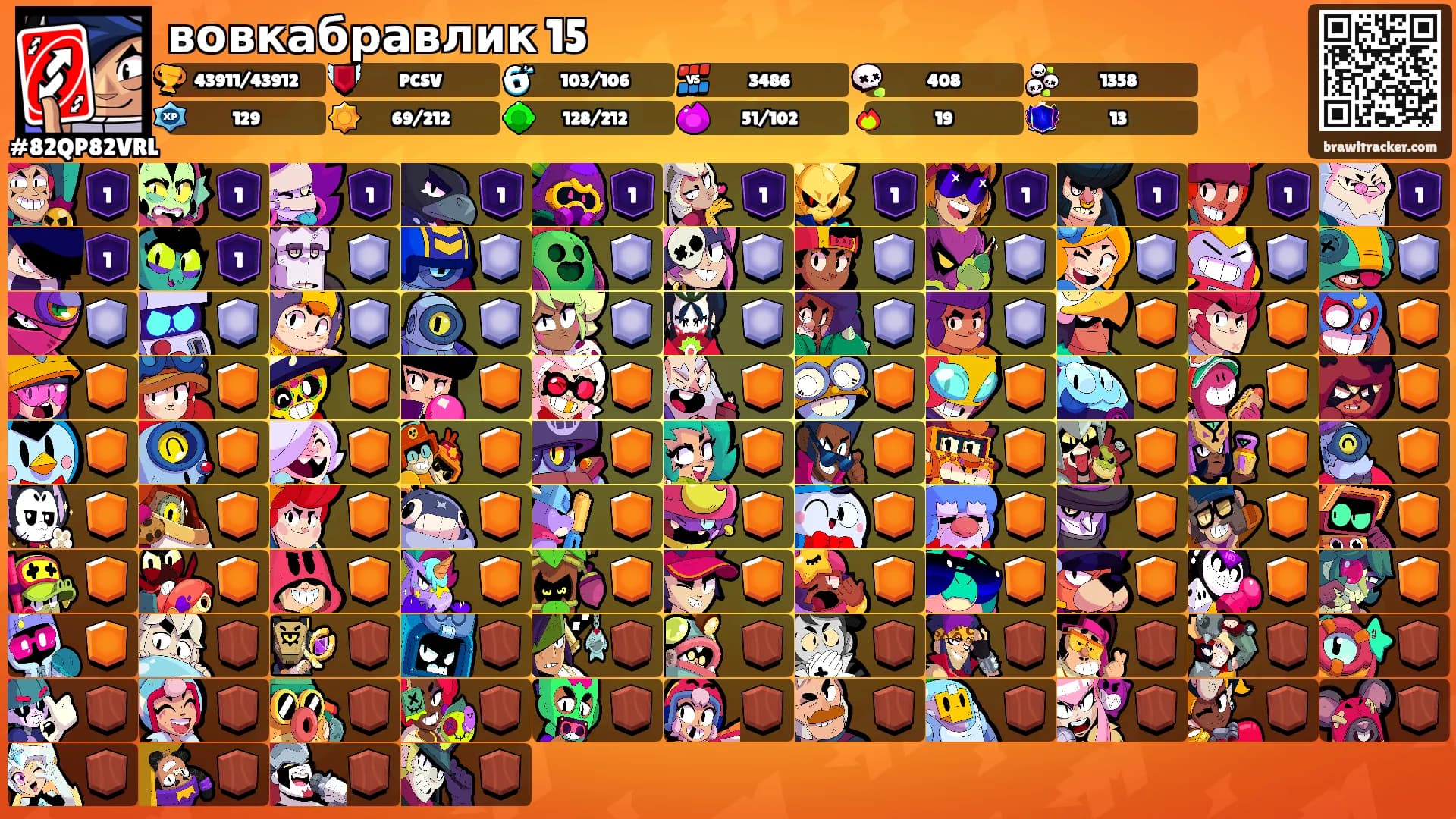 вовкабравлик 15's Ranks