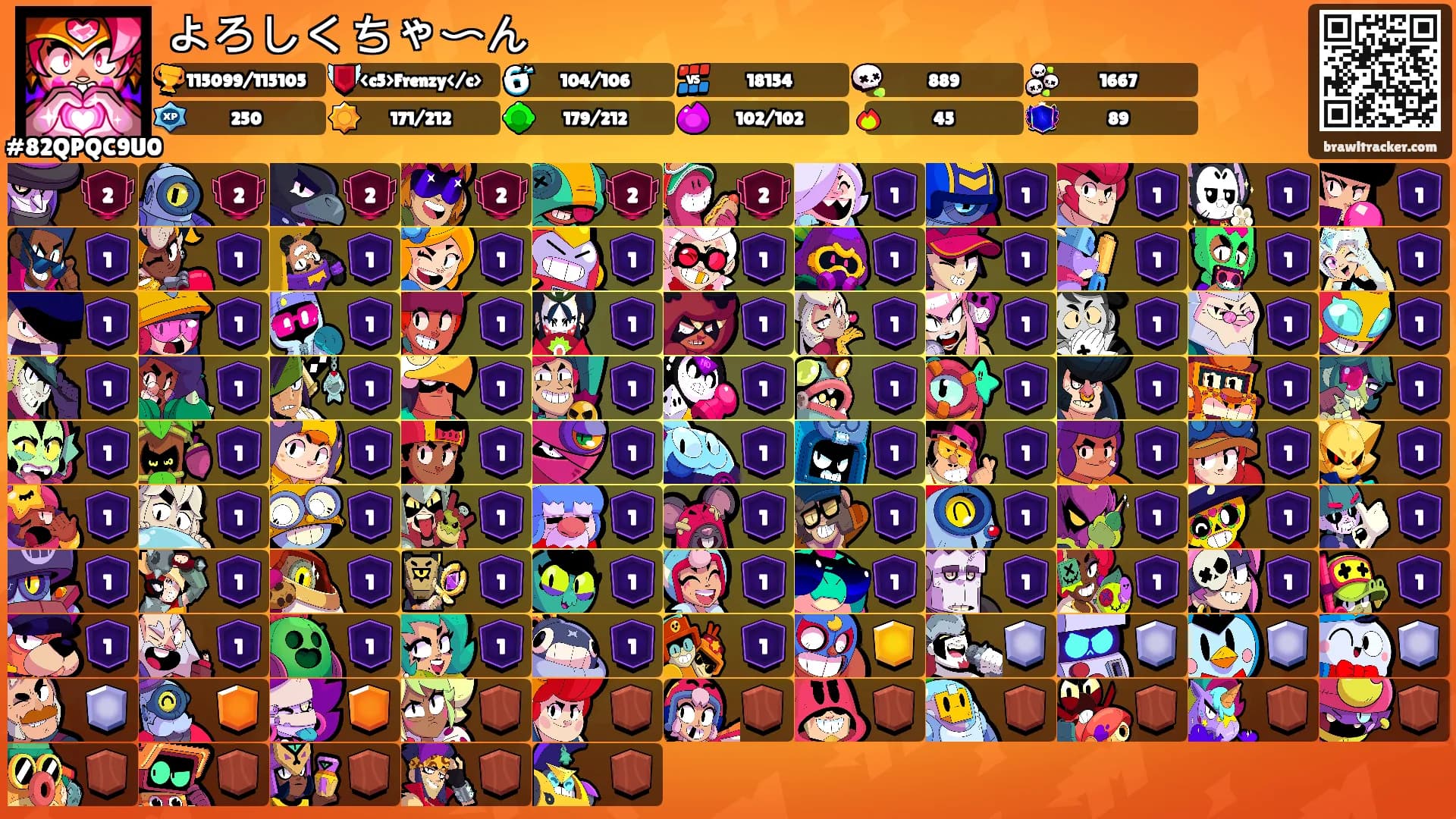 よろしくちゃ〜ん's Ranks