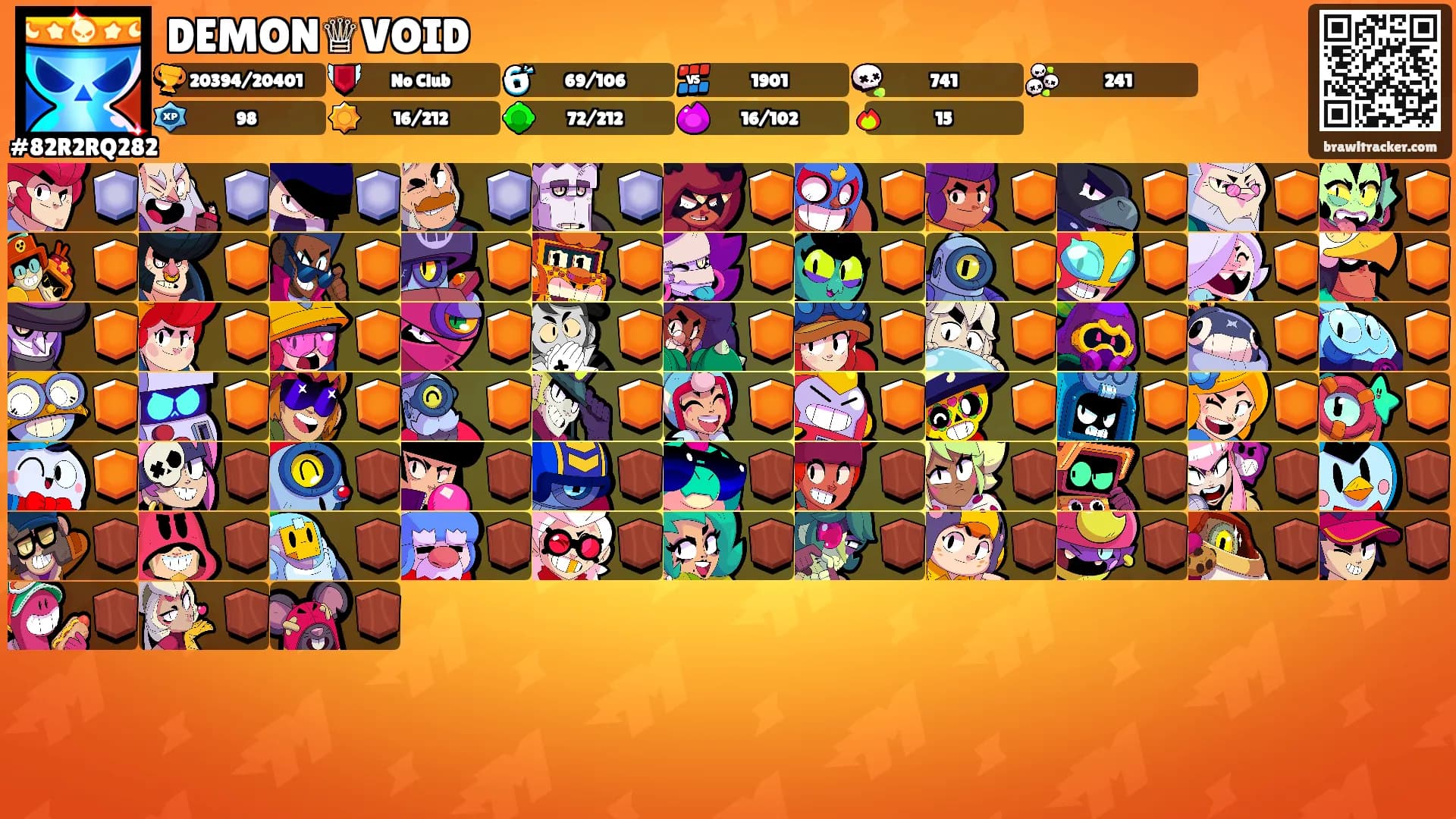 DEMON♕VOID's Ranks