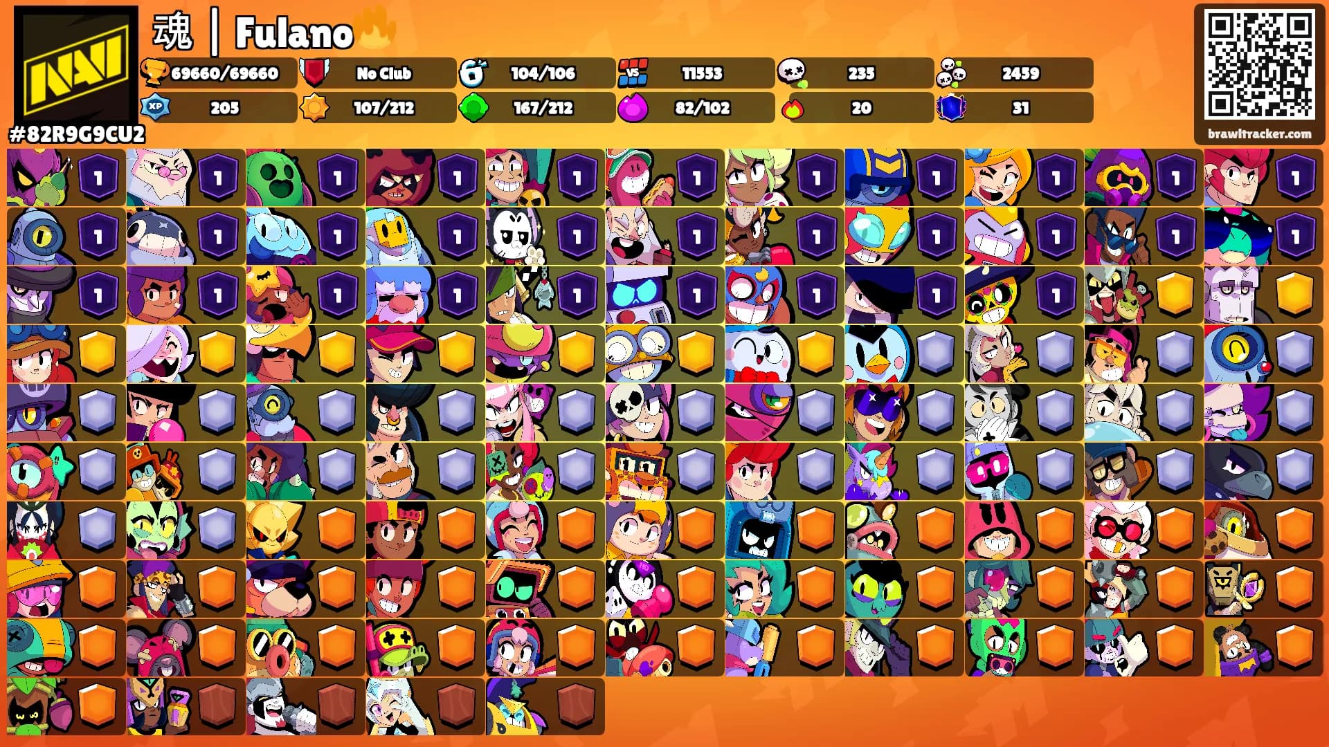 魂 | Fulano🔥's Ranks