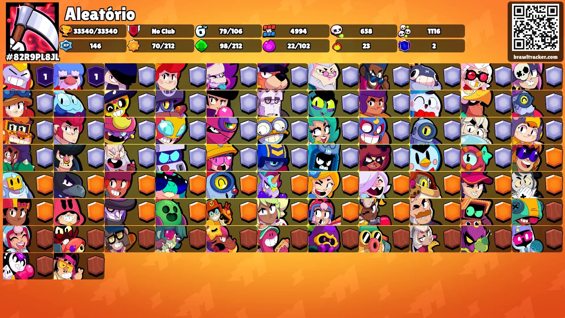 Aleatório's Ranks