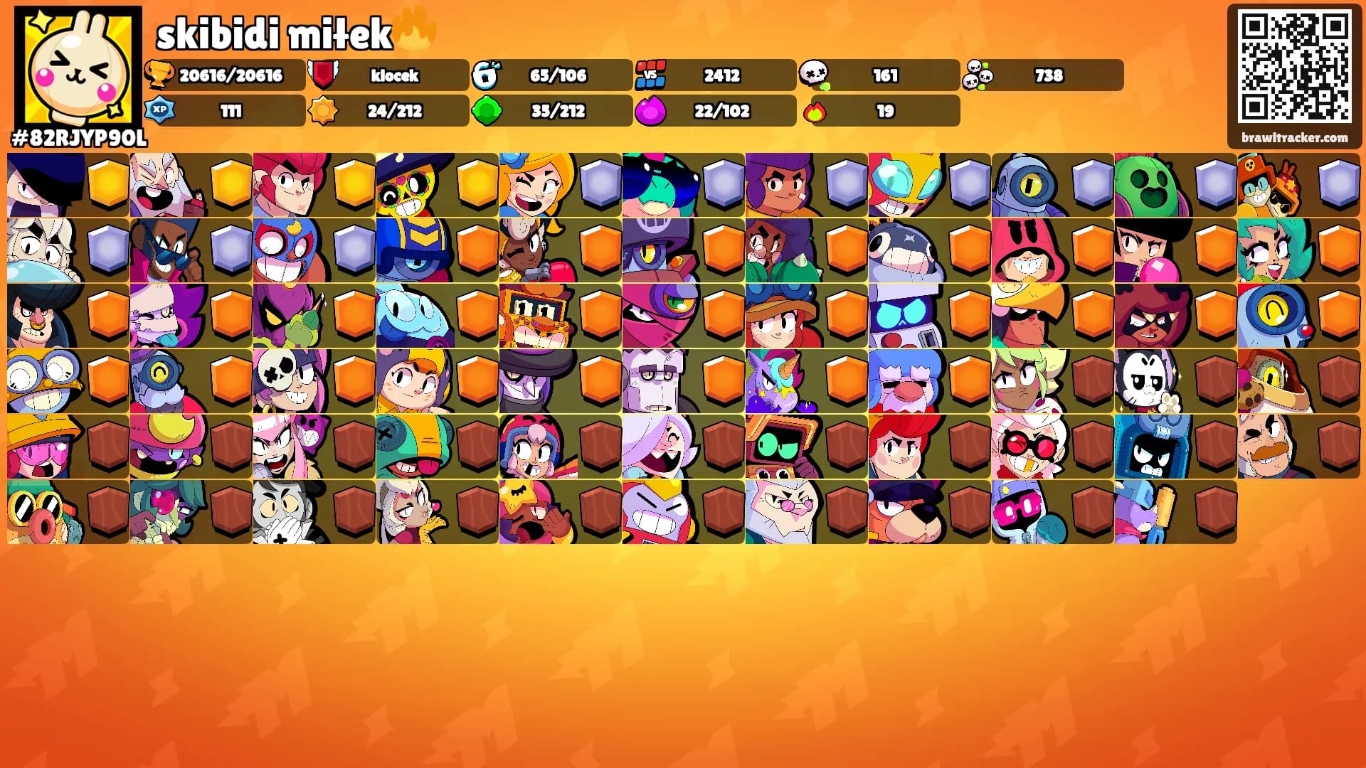 skibidi miłek🔥's Ranks