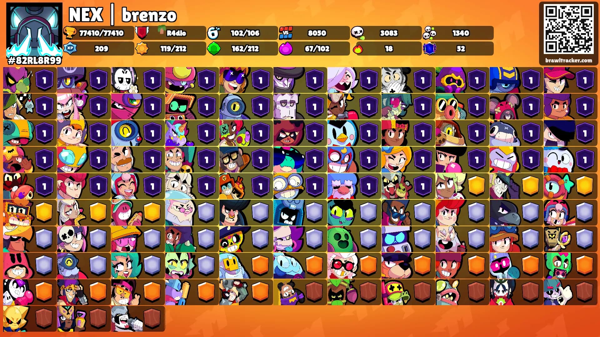 NEX | brenzo's Ranks