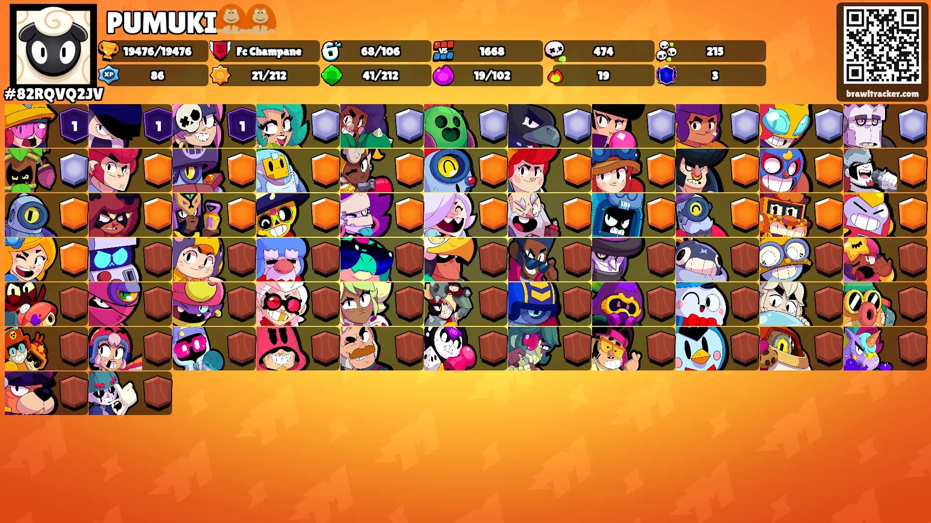 PUMUKI🦧🦧's Ranks