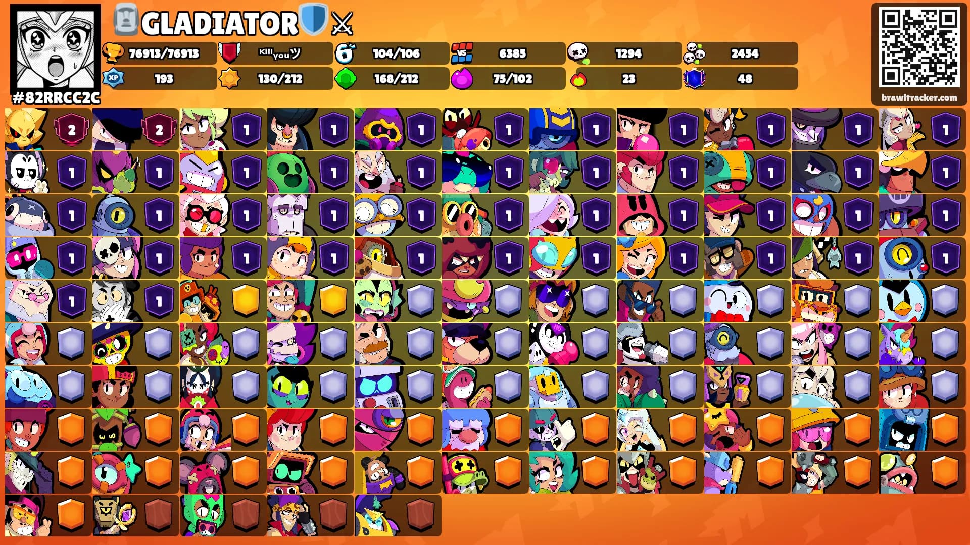 🗿GLADIATOR🛡️⚔'s Ranks