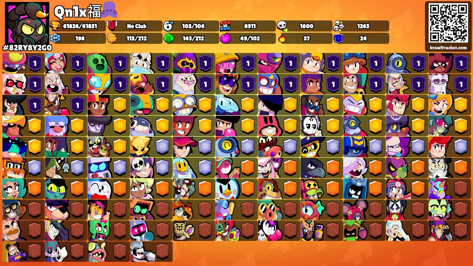 Qn1x福🐙's Ranks
