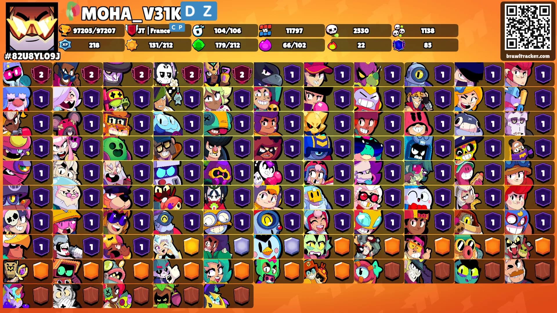 🥀MOHA_V31K🇩🇿's Ranks