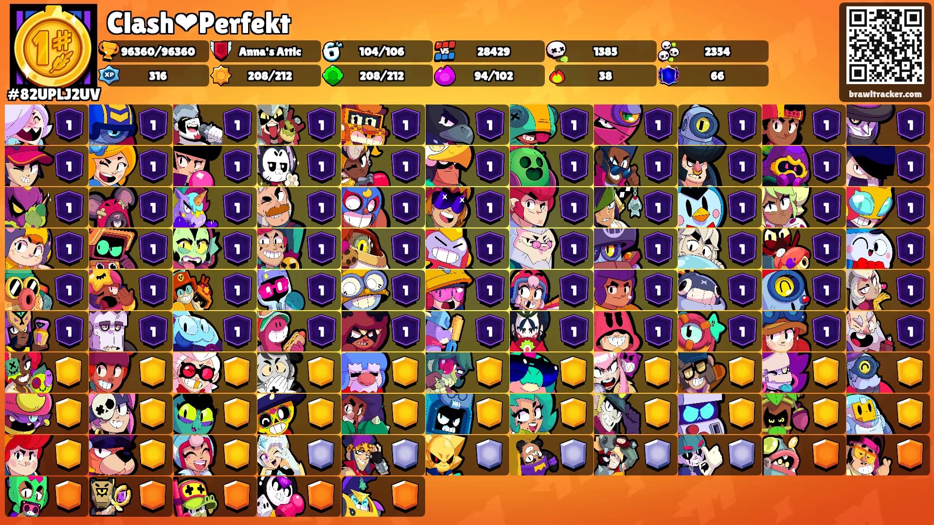 Clash❤Perfekt's Ranks