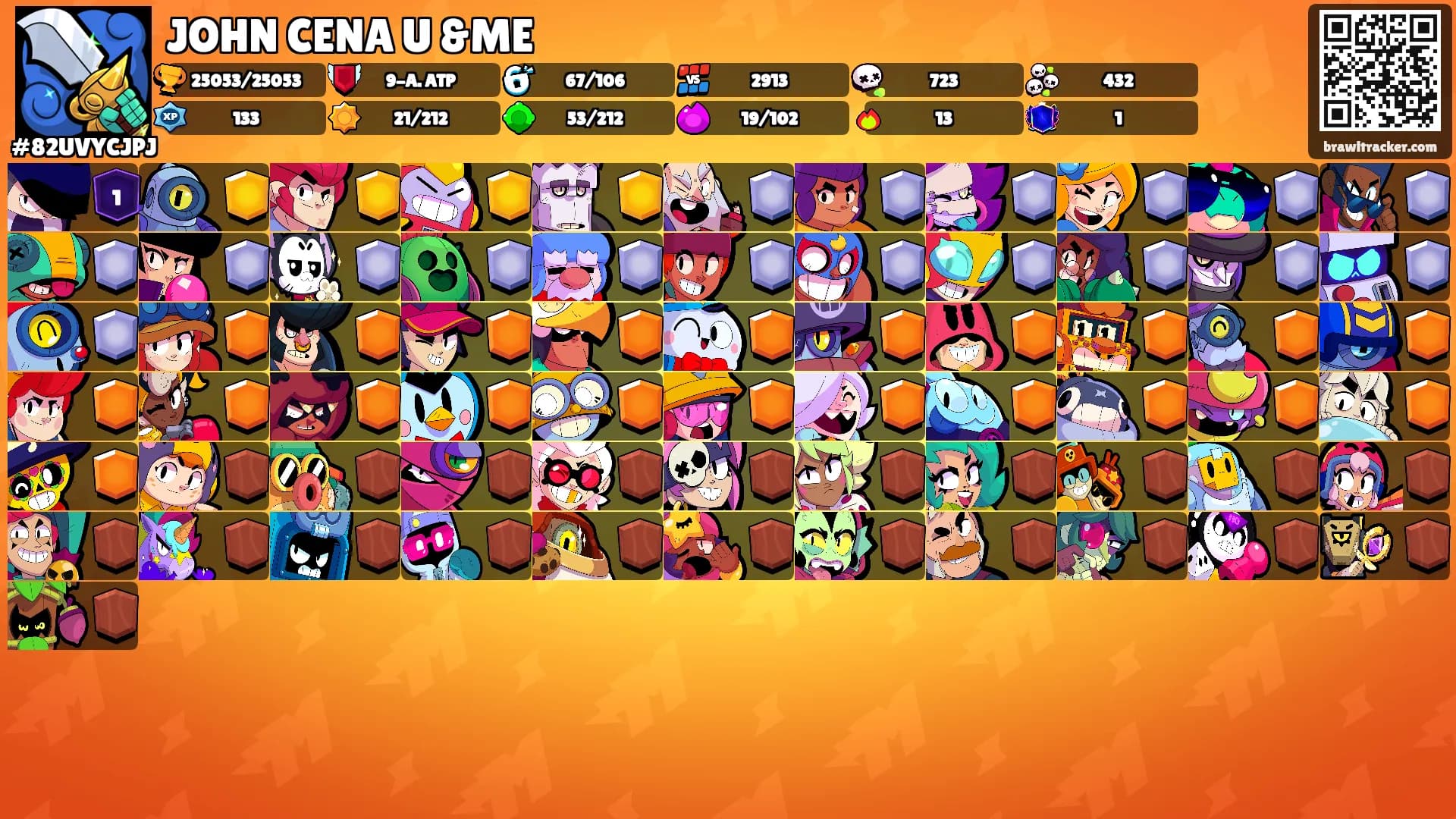 JOHN CENA U &ME's Ranks