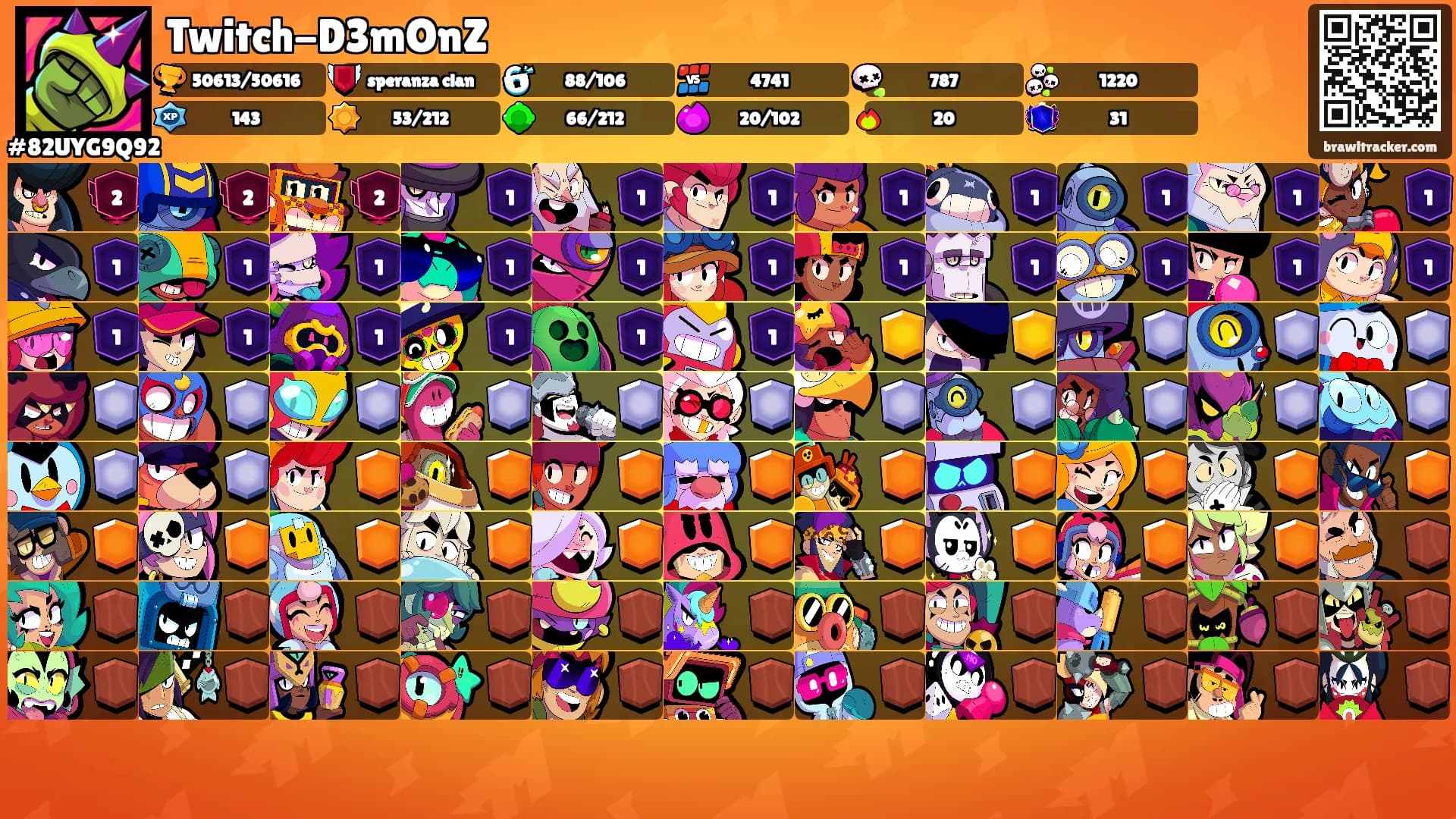 Twitch-D3mOnZ's Ranks