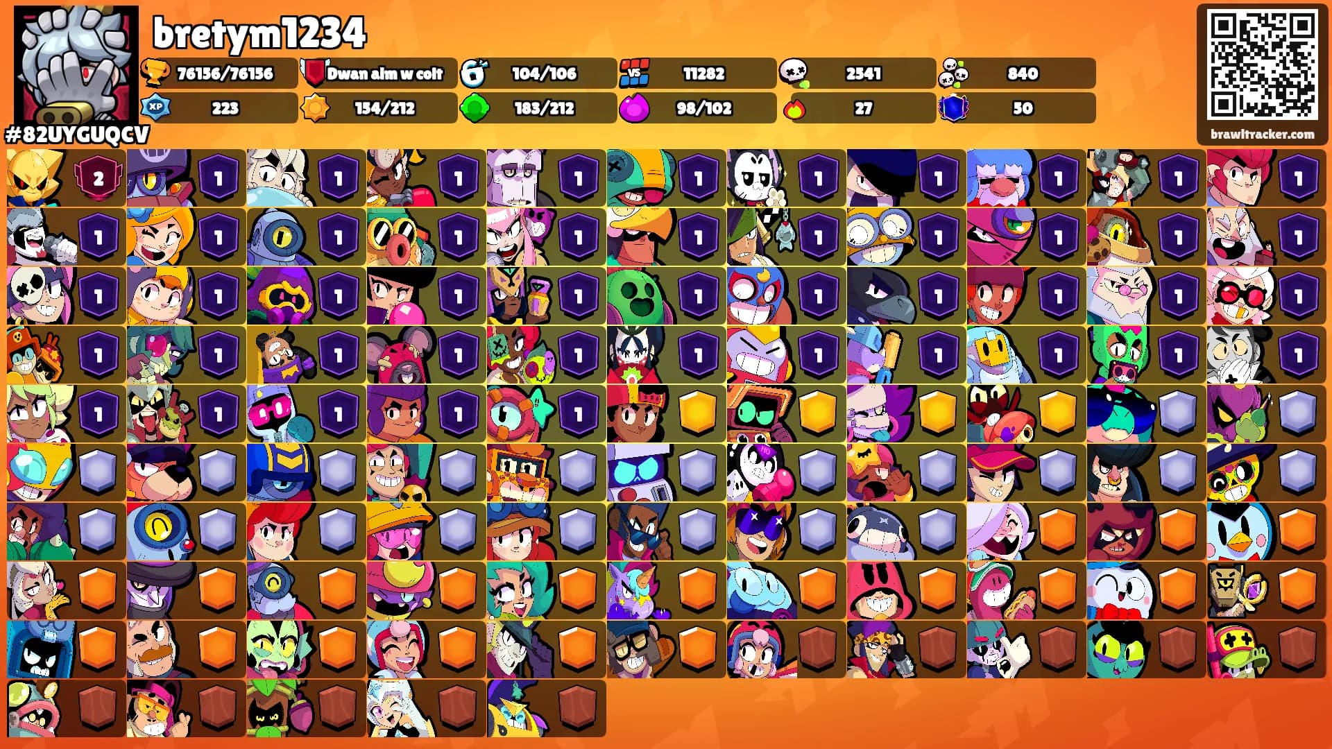 bretym1234's Ranks