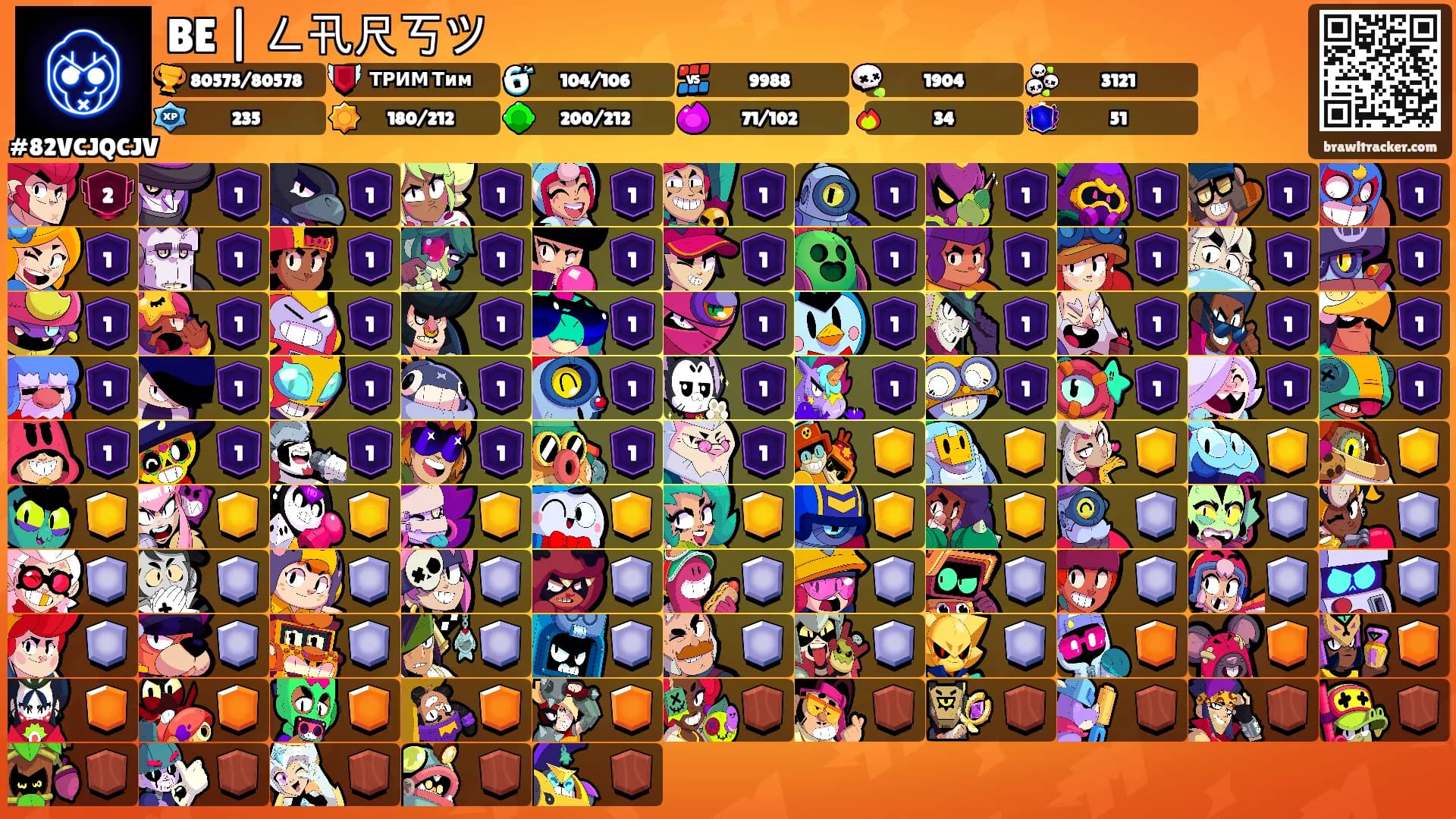 BE | ㄥ卂尺丂ツ's Ranks