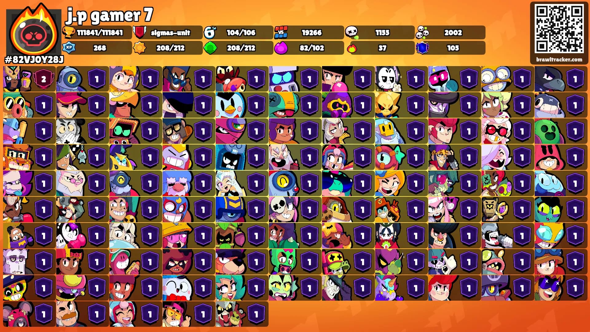 j.p gamer 7's Ranks