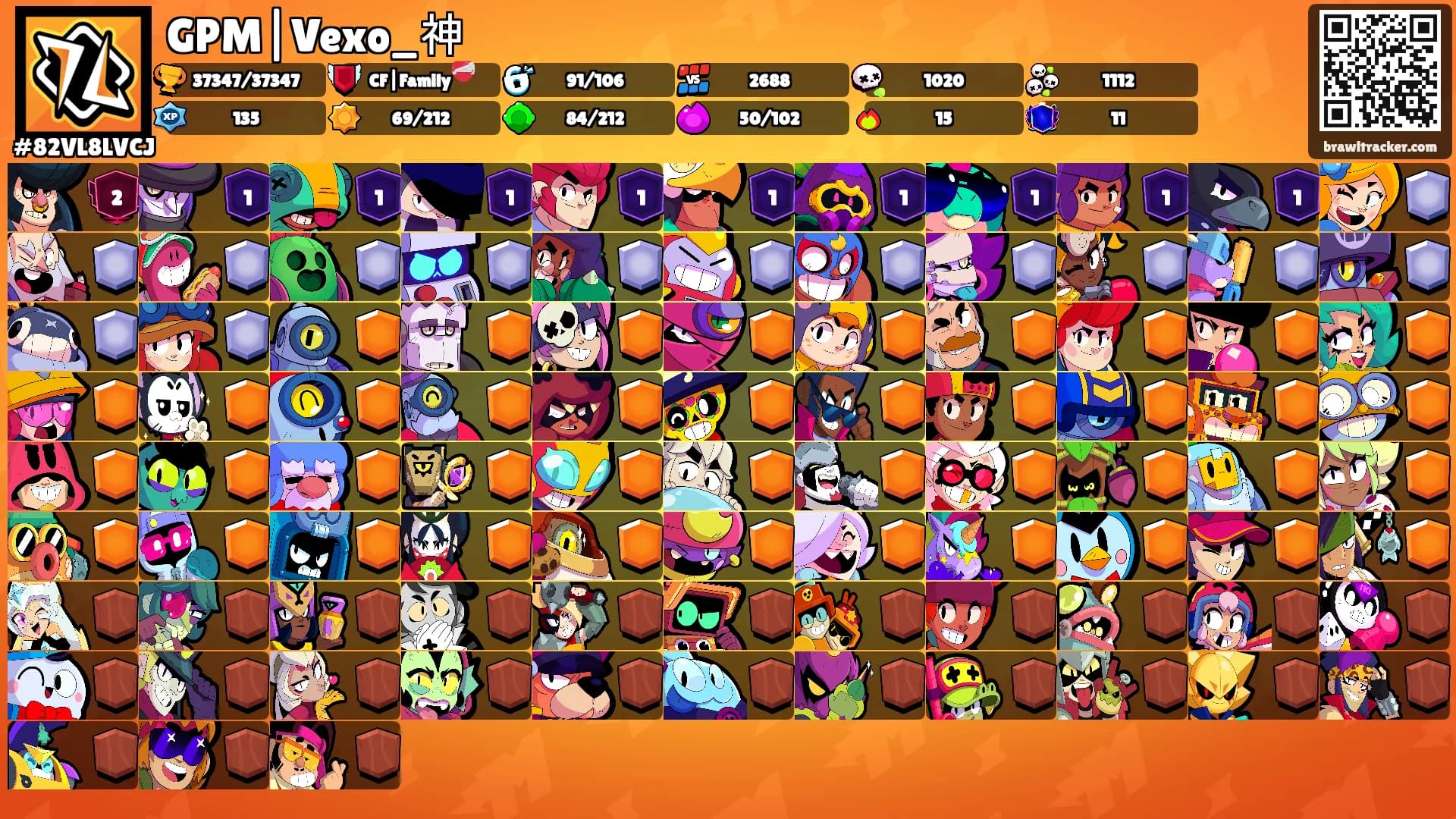 GPM|Vexo_神's Ranks
