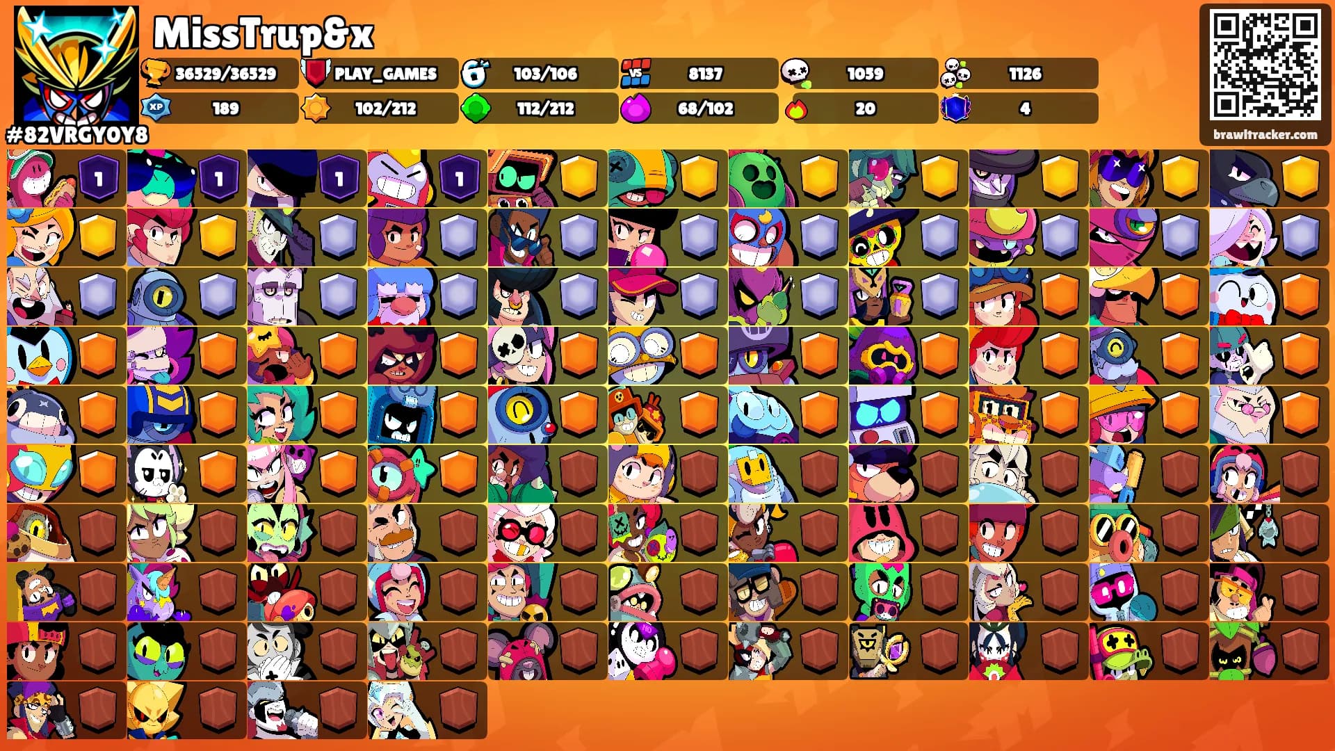 MissTrup&x's Ranks