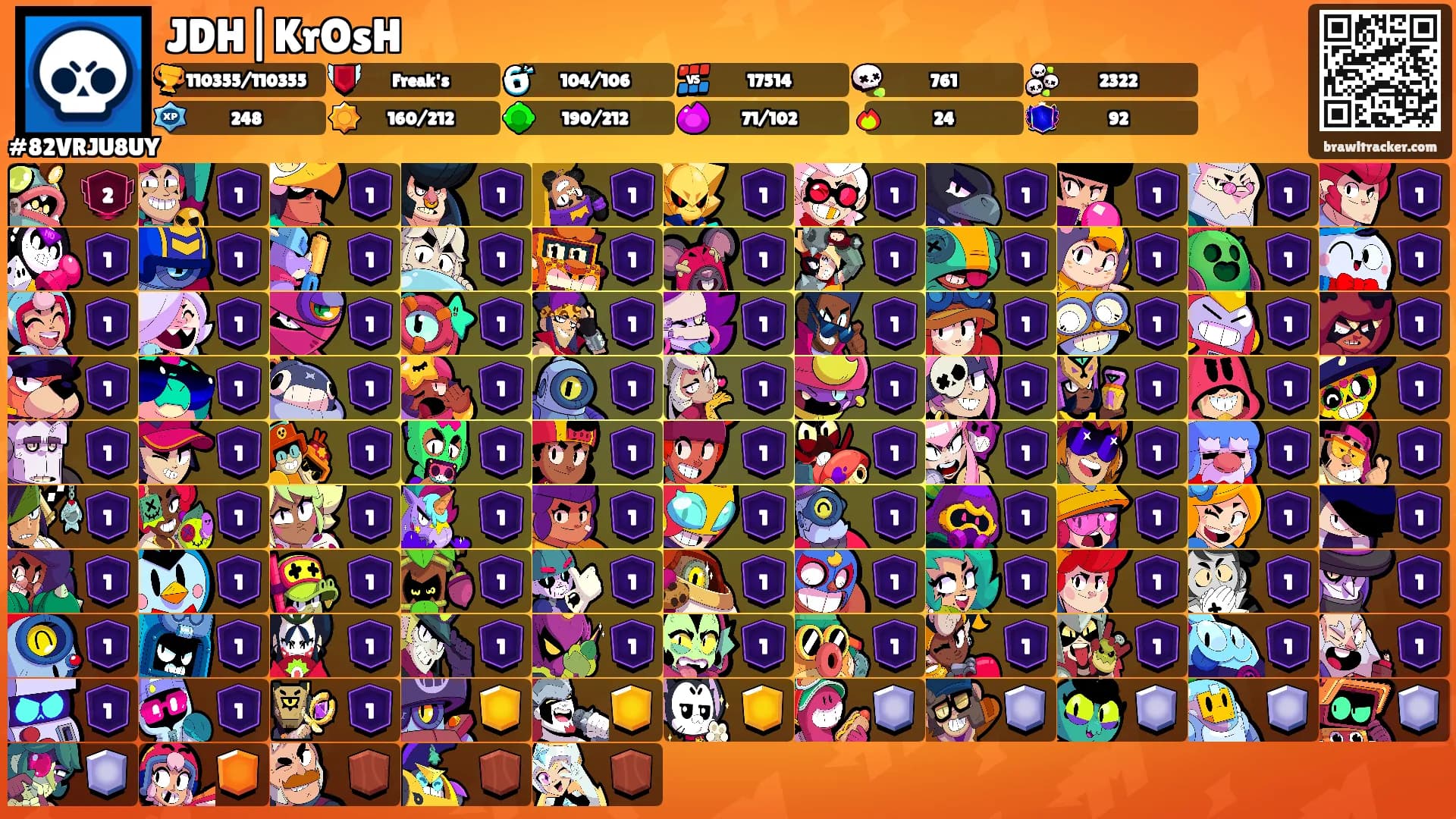 JDH|KrOsH's Ranks