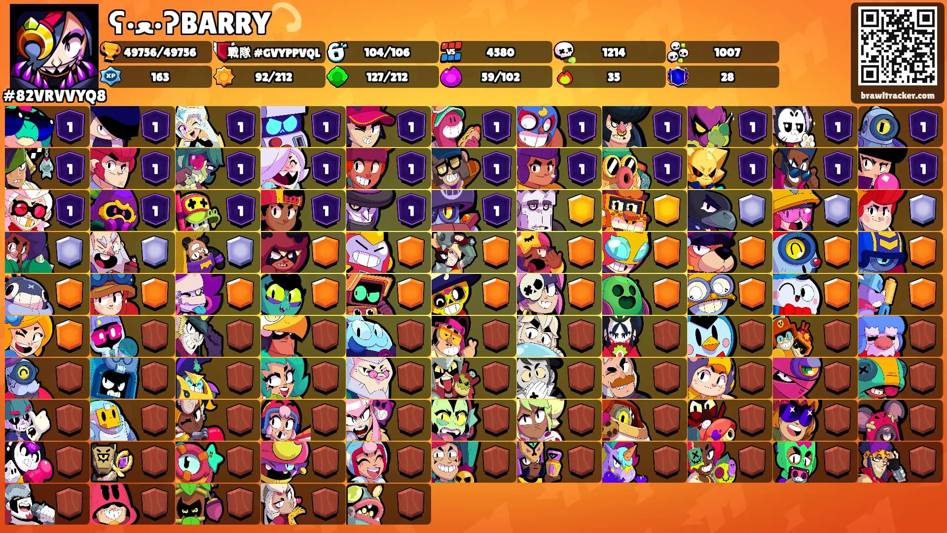 ʕ•ﻌ•ʔBARRY💫's Ranks