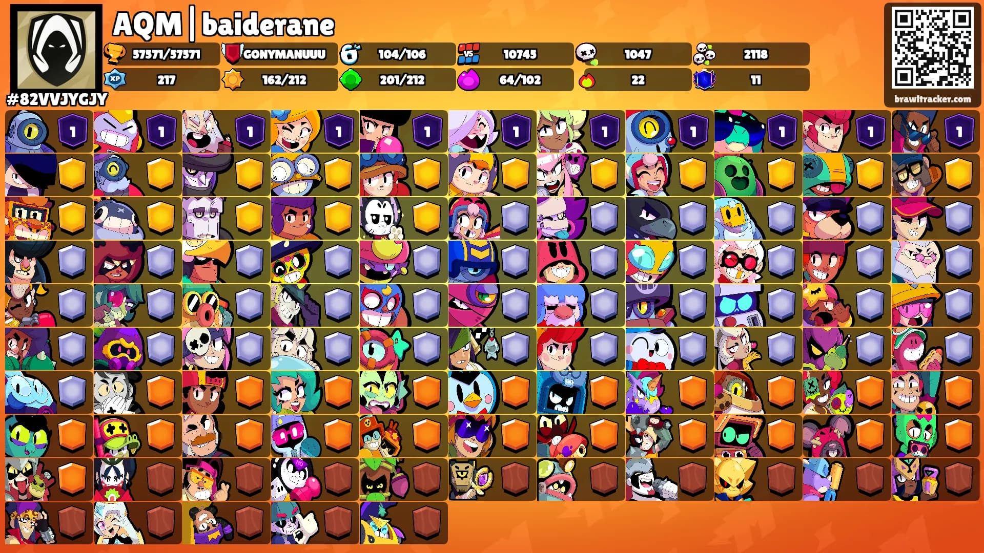AQM|baiderane's Ranks