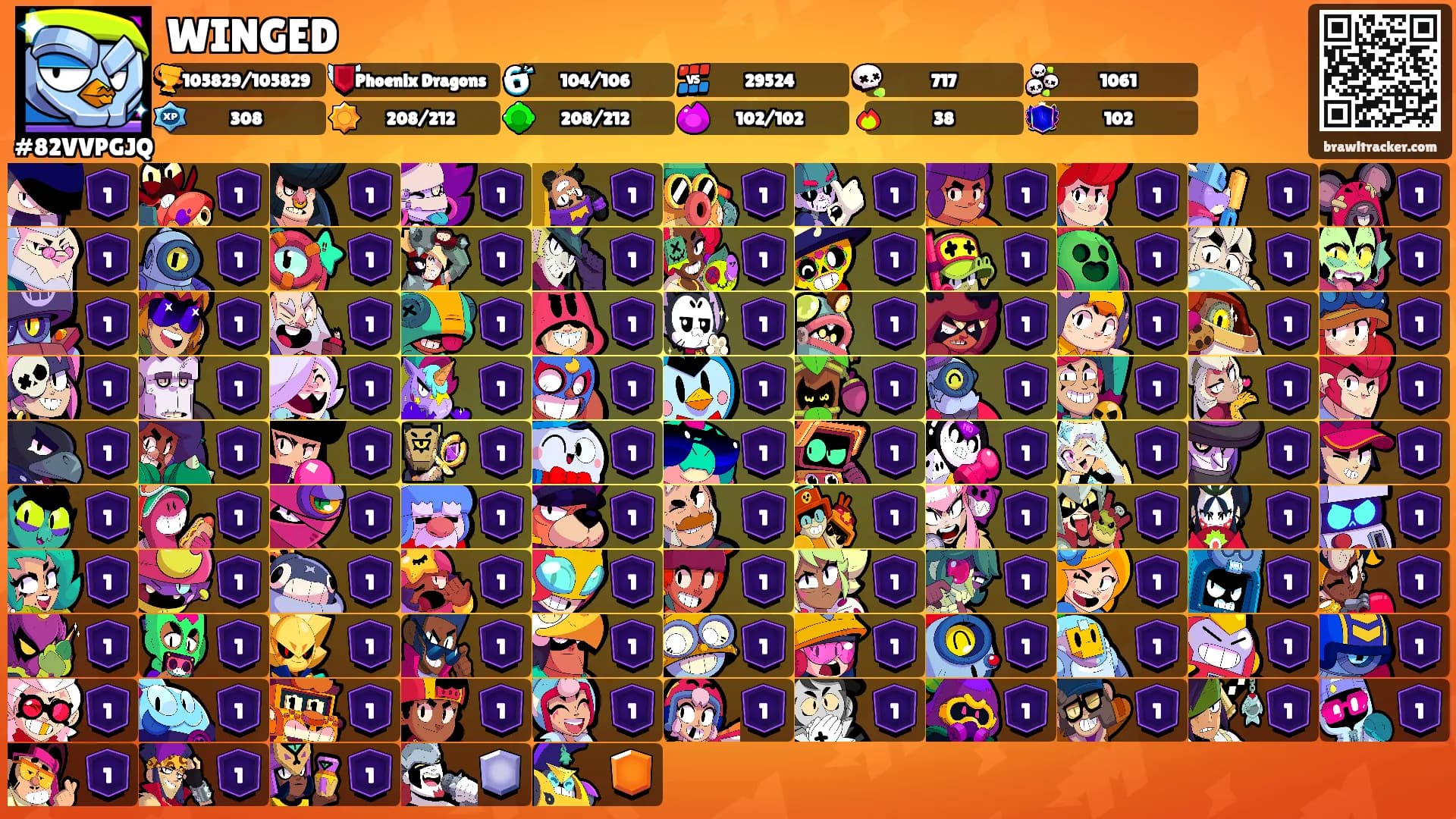 WINGED's Ranks
