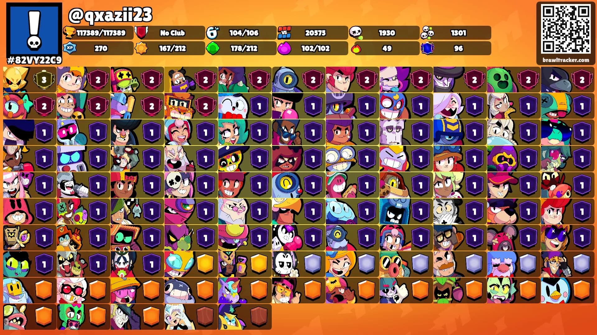 @qxazii23's Ranks