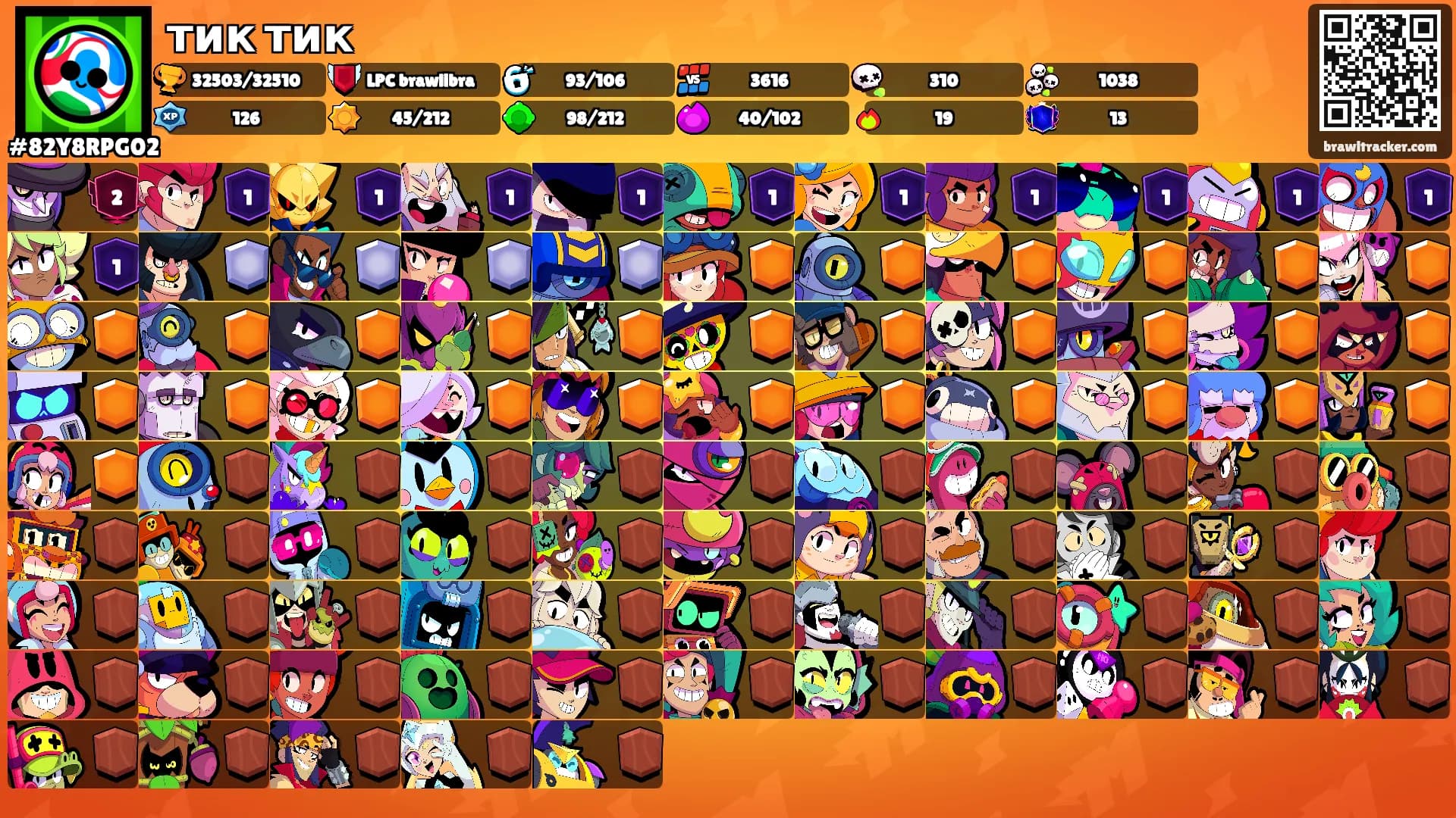 тик тик's Ranks