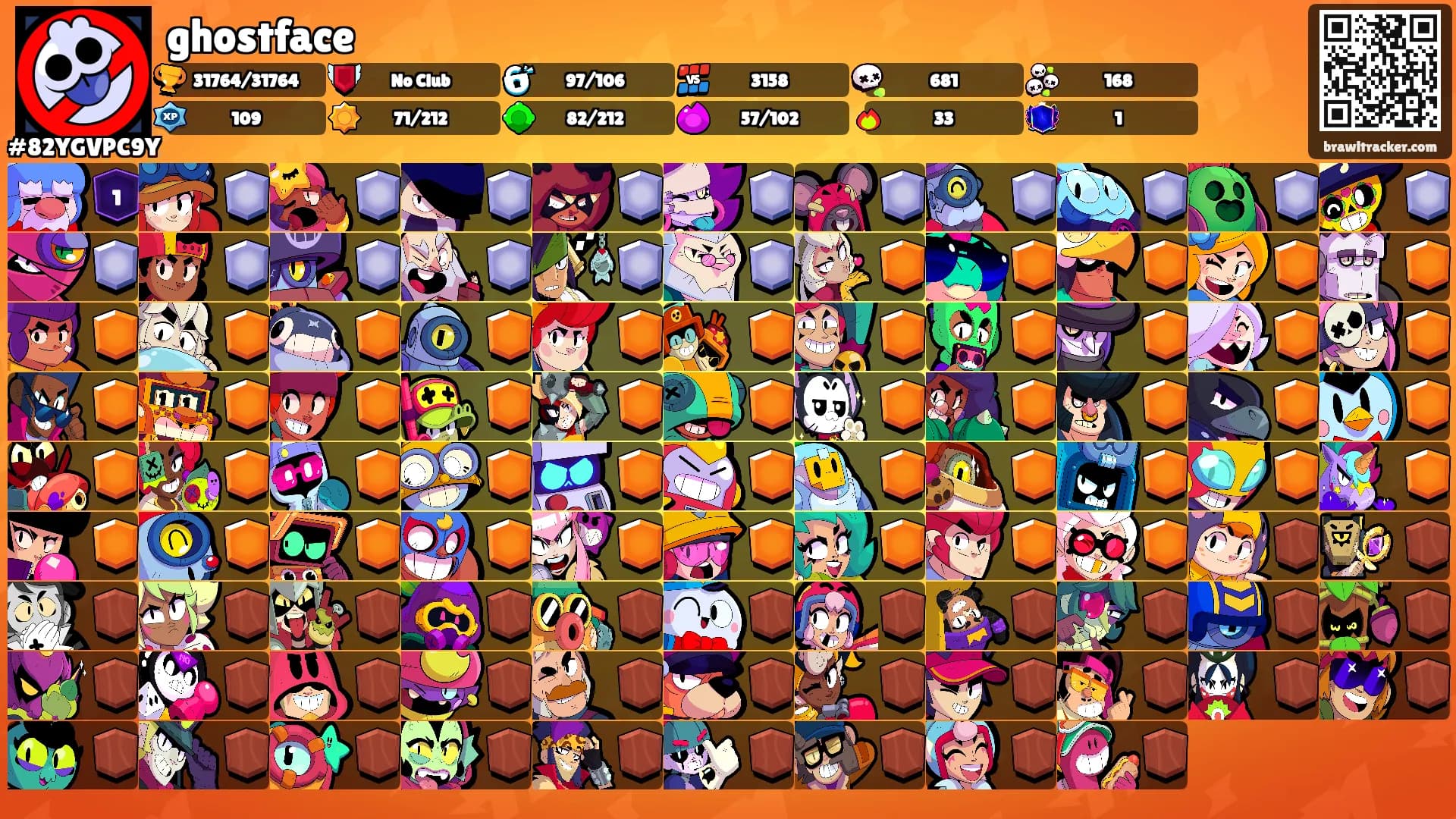 ghostface's Ranks