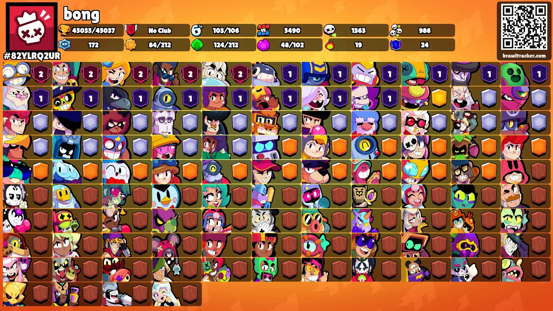 bong's Ranks
