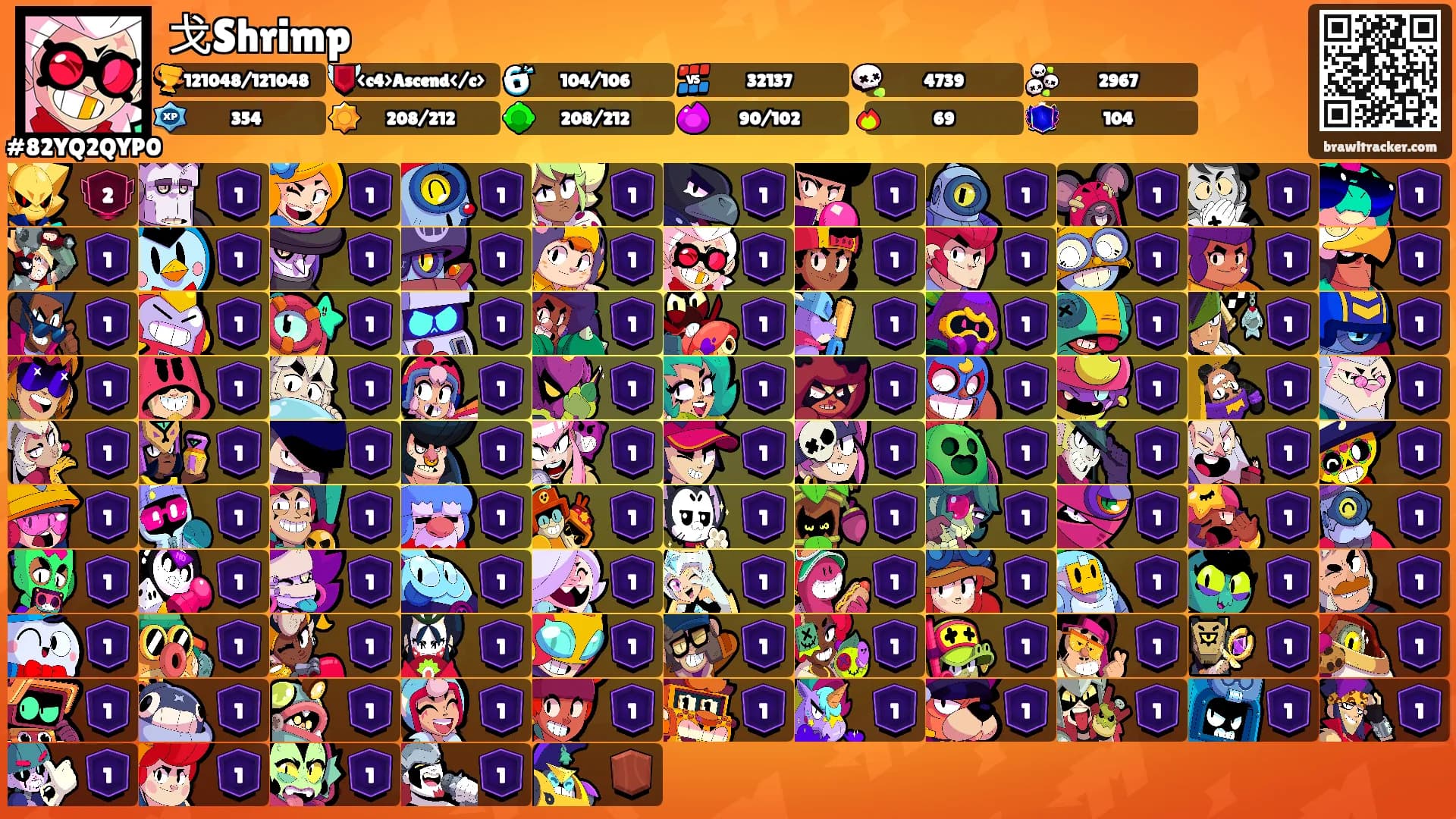 戈Shrimp's Ranks