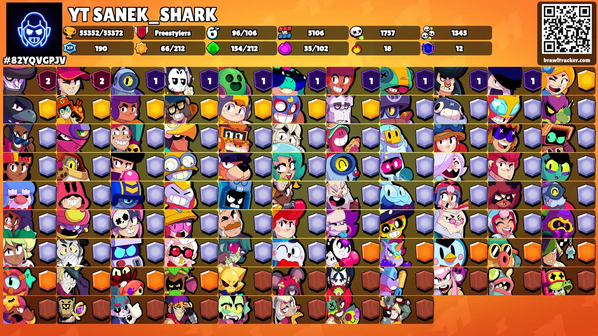 YT SANEK_SHARK's Ranks