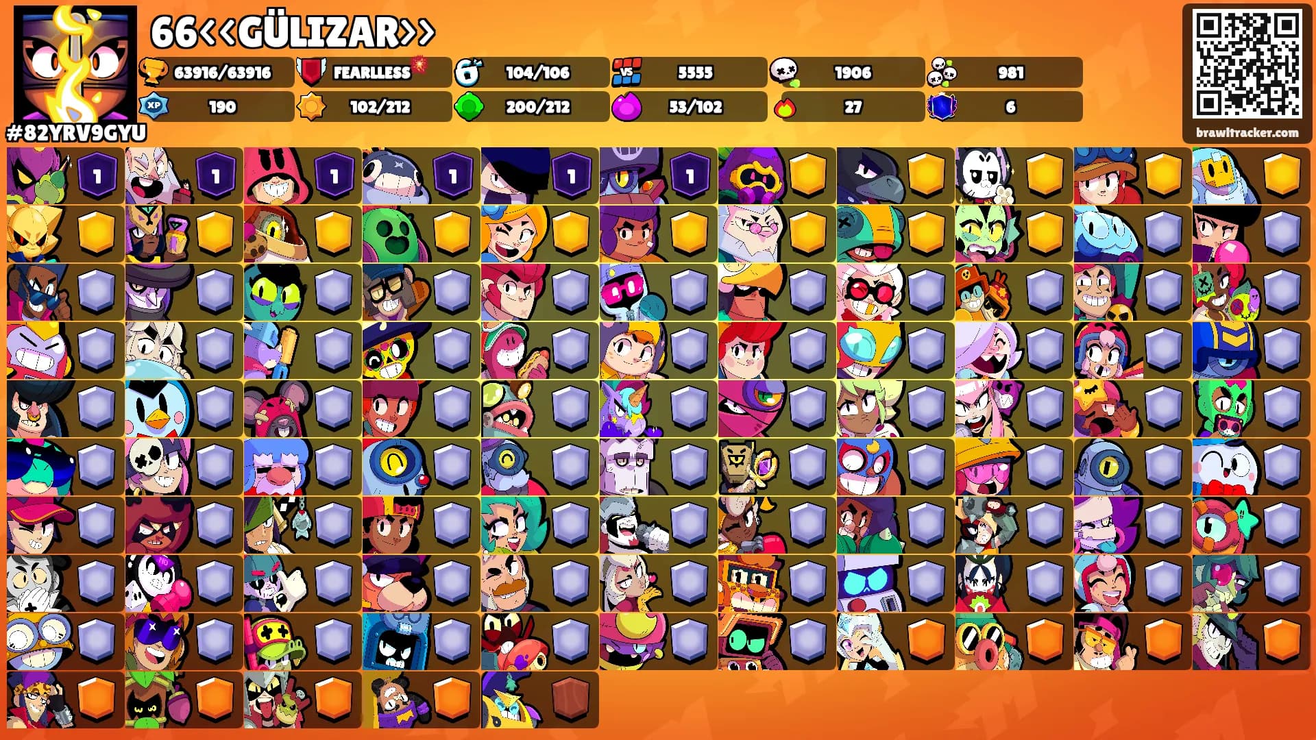66<<GÜLIZAR>>'s Ranks