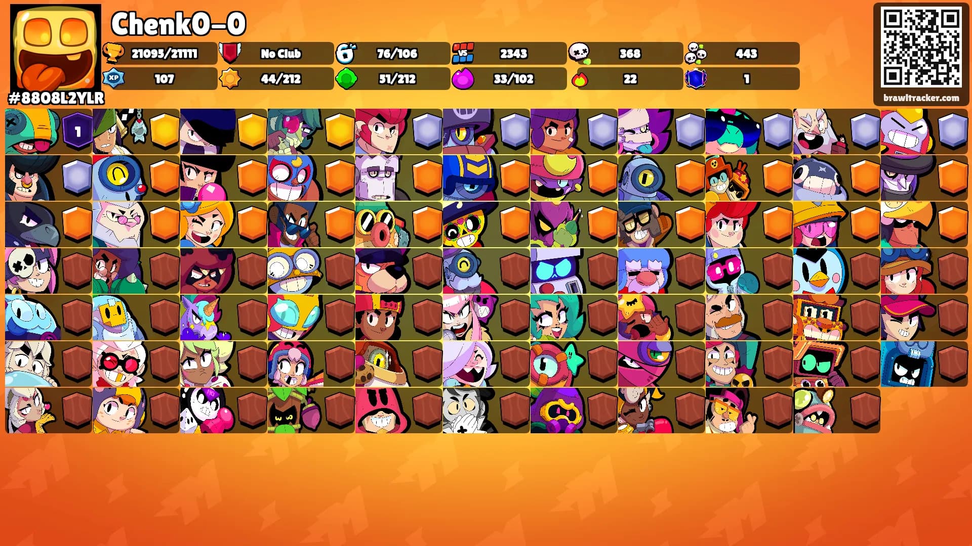 Chenk0-0's Ranks