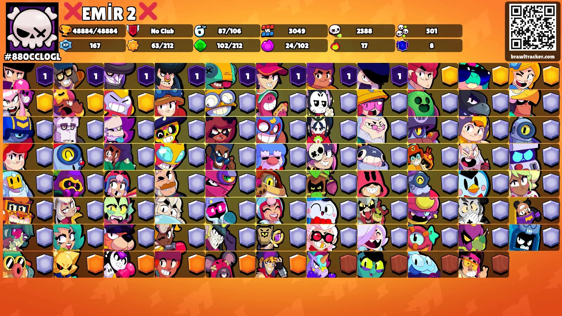 ❌EMİR 2 ❌'s Ranks
