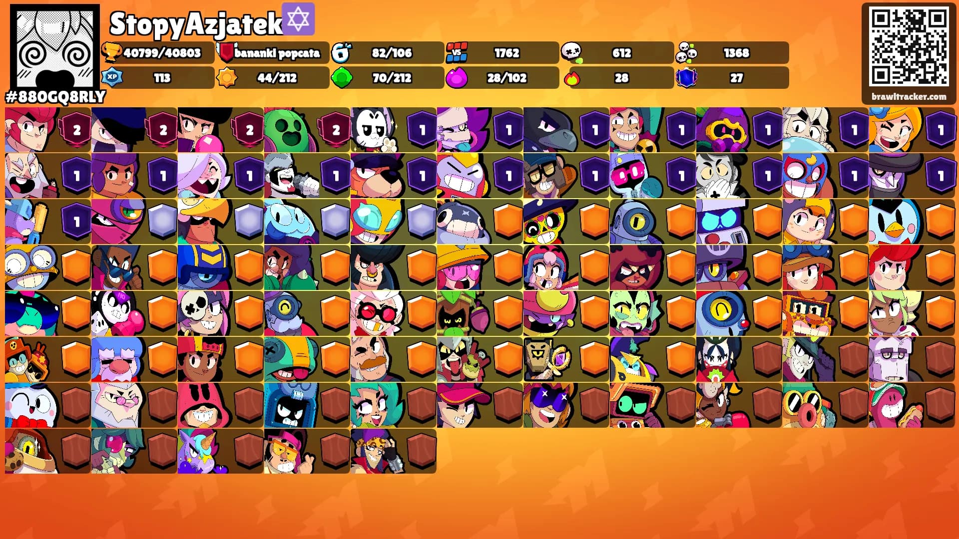 StopyAzjatek✡️'s Ranks